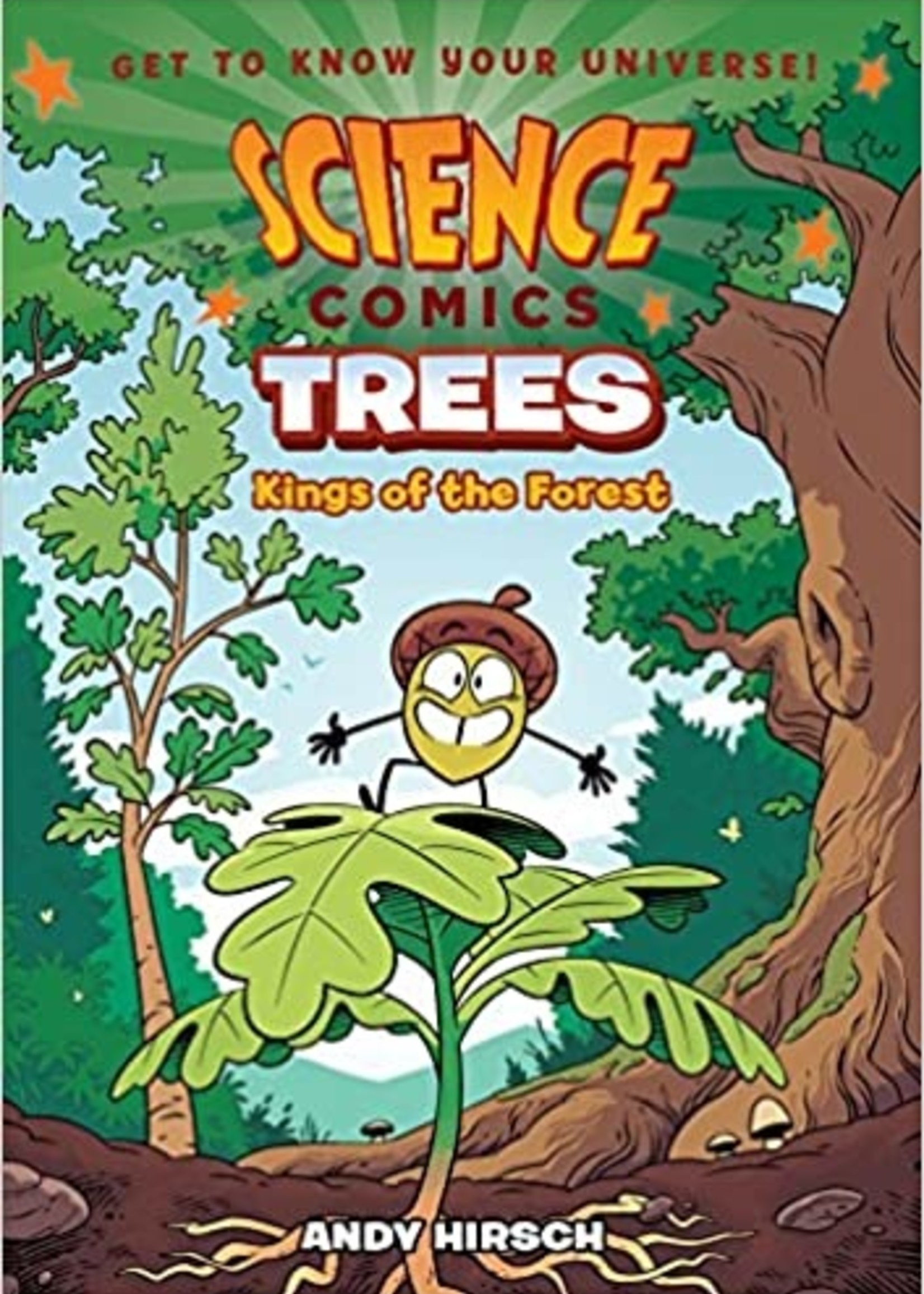 Science Comics: Trees, Kings of the Forest Graphic Novel - Paperback