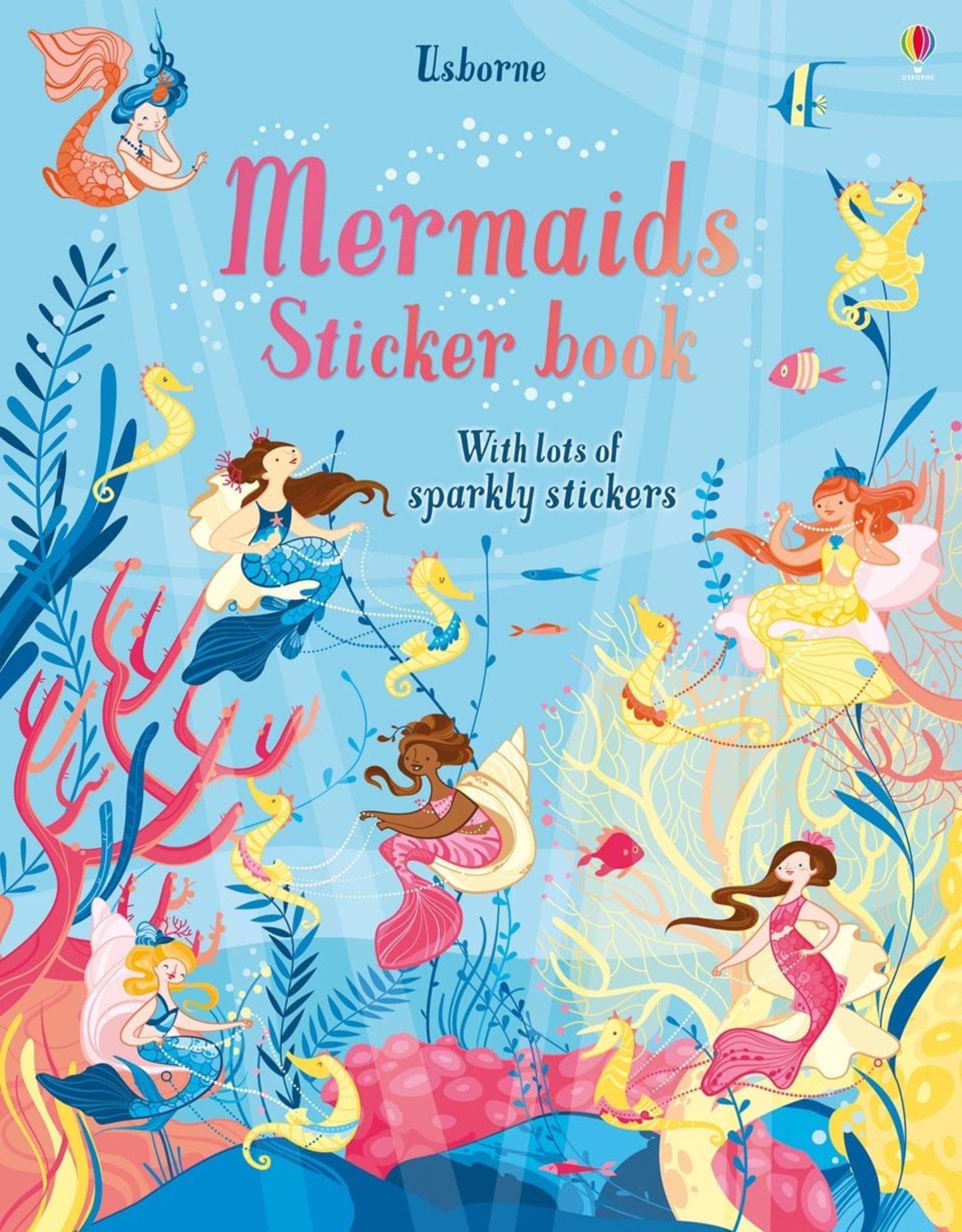 Usborne Mermaids Sticker Book Large PB Tree House Books