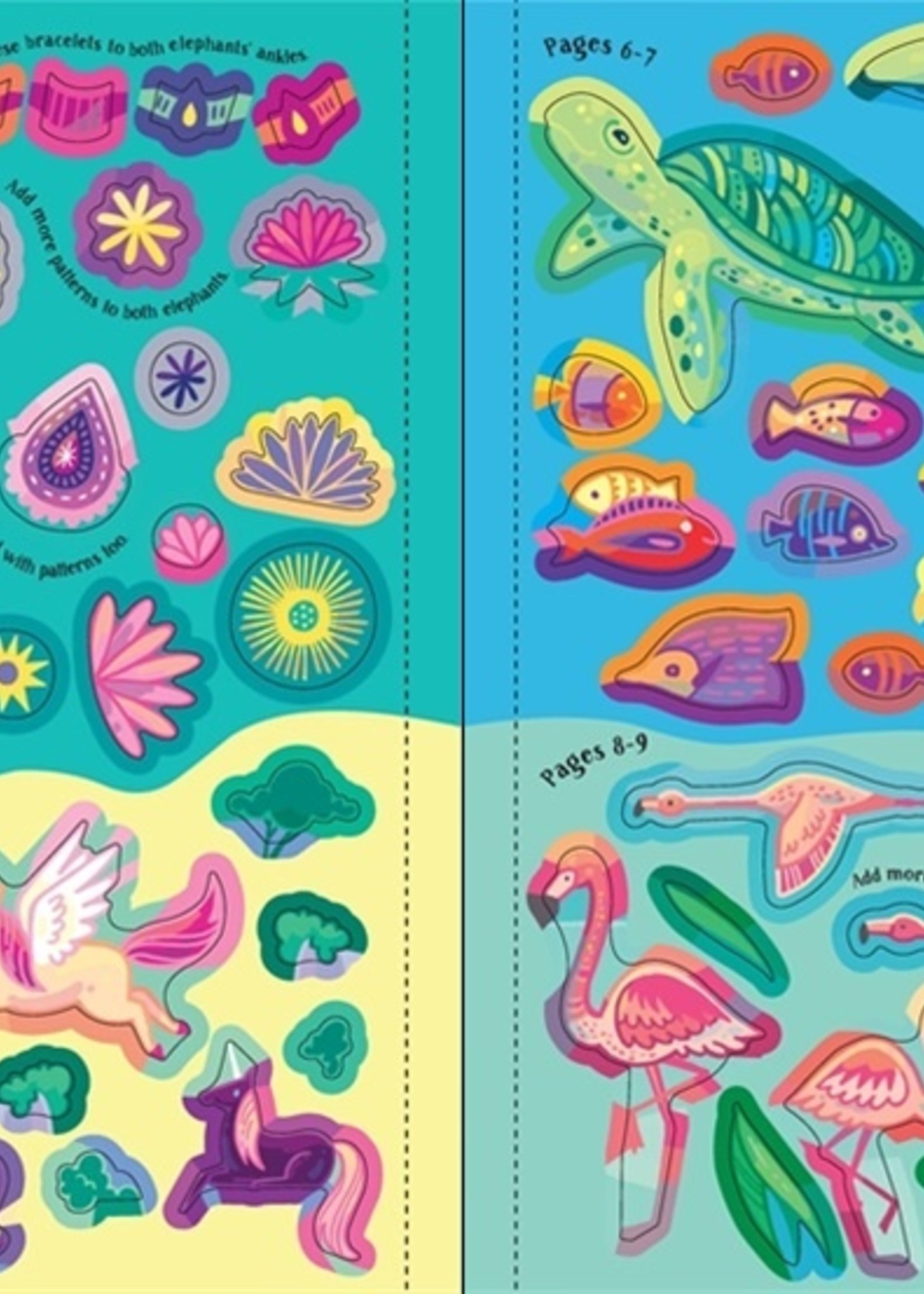 Usborne Little Sparkly Sticker Book - Paperback