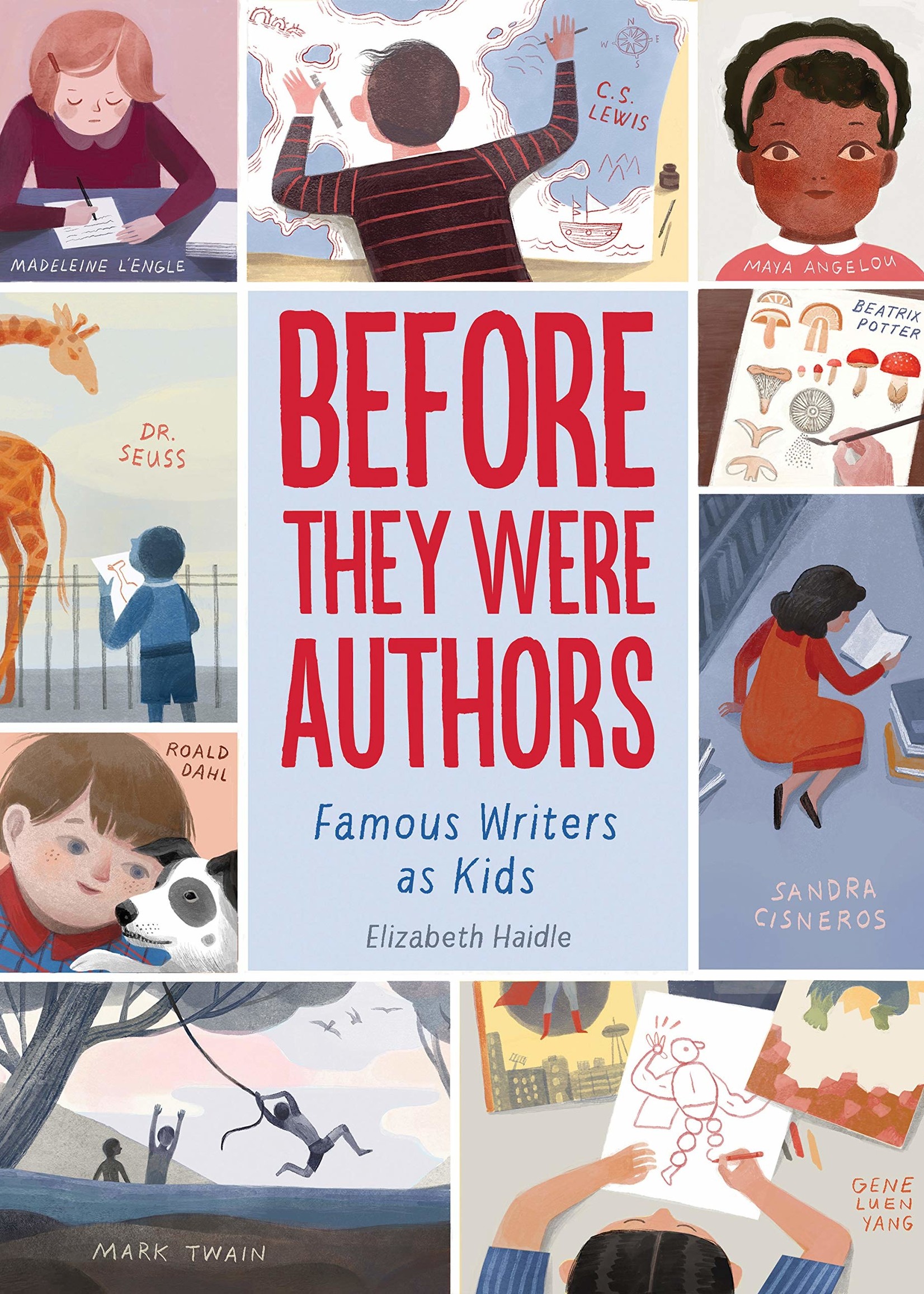 Before They Were Authors: Famous Writers as Kids - Hardcover