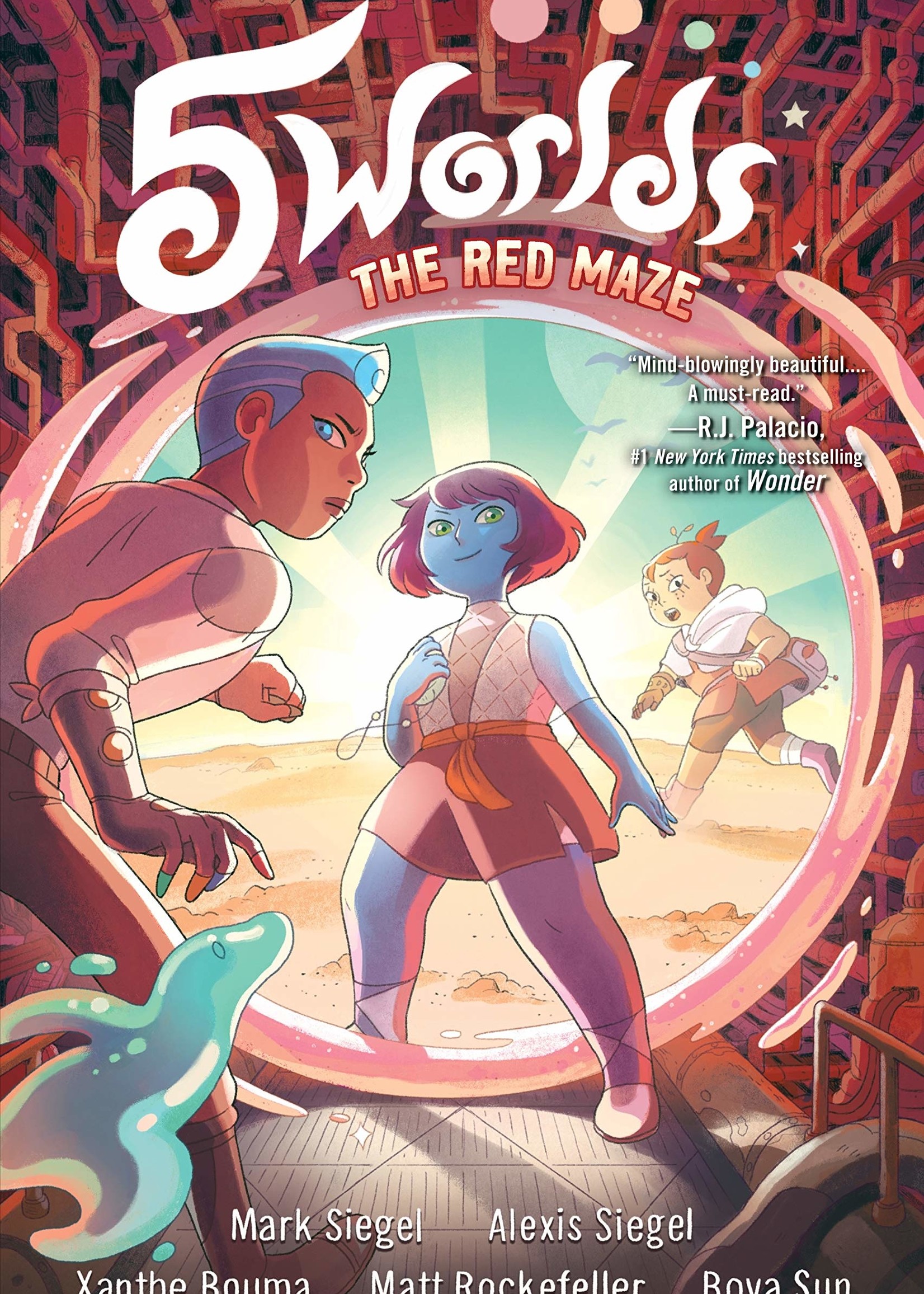 5 Worlds #03, The Red Maze Graphic Novel - Paperback