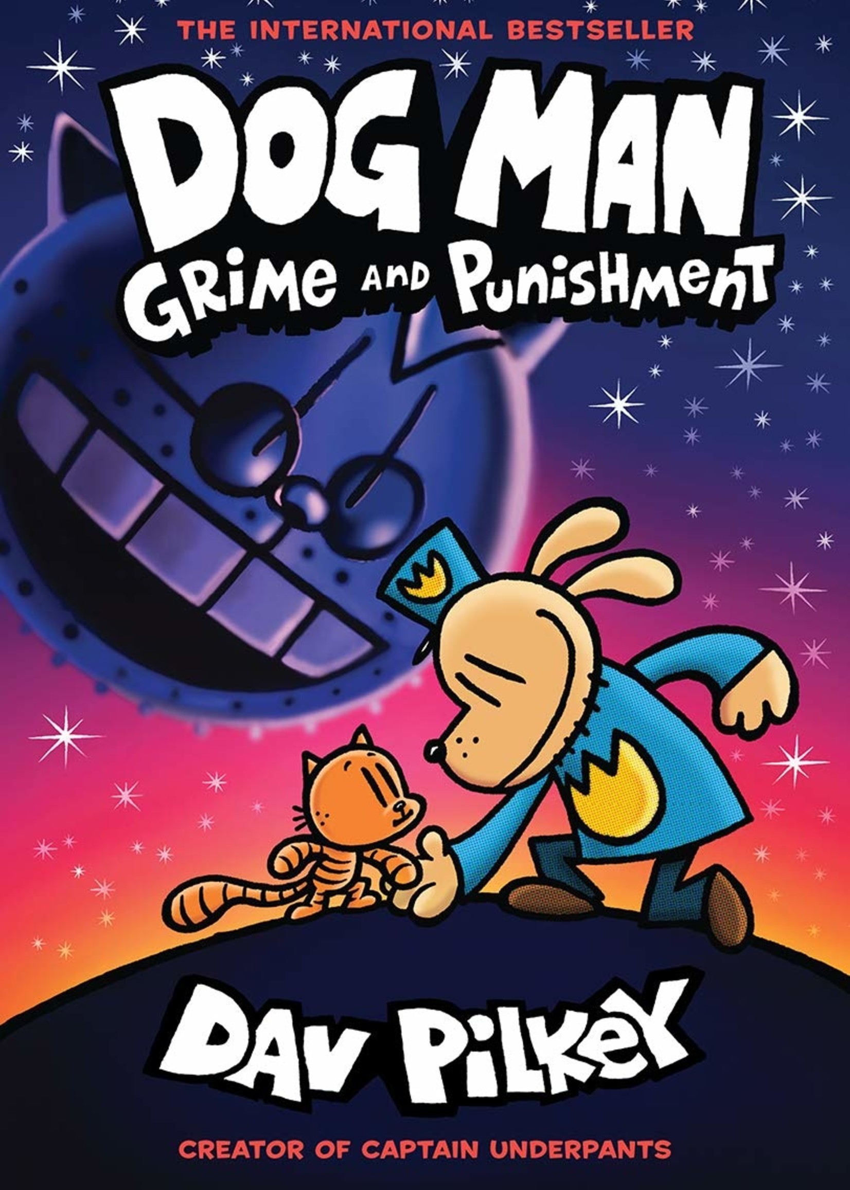 Dog Man #09, Grime and Punishment Graphic Novel - Hardcover