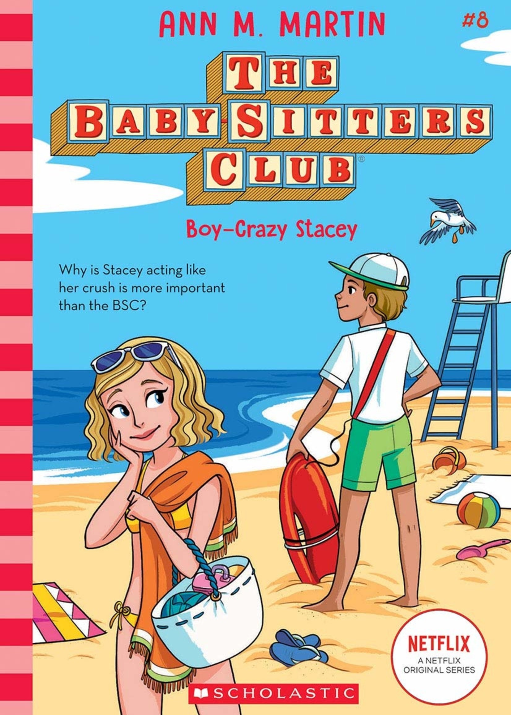 Baby-Sitters Club #08, Boy-Crazy Stacey - Paperback