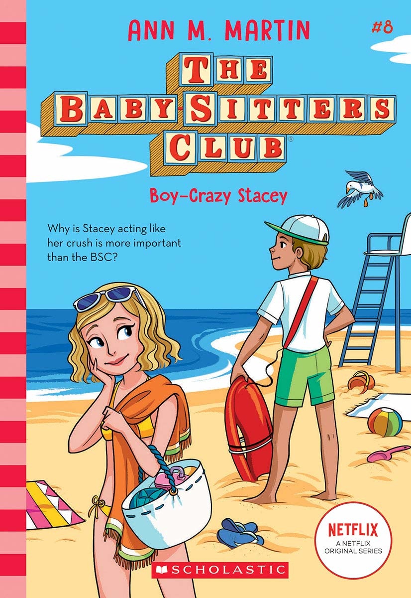 Baby sitters club 08 boy crazy stacey pb tree house books