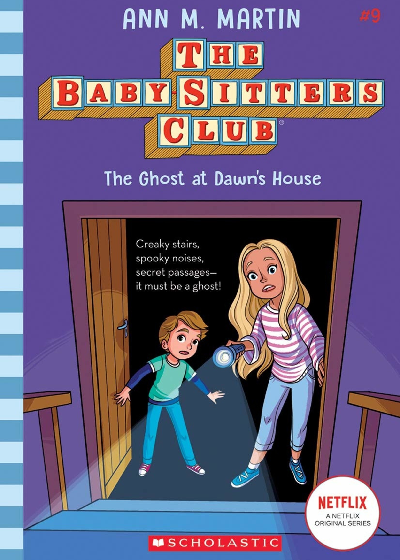 Baby-Sitters Club #09, The Ghost at Dawn's House - Paperback