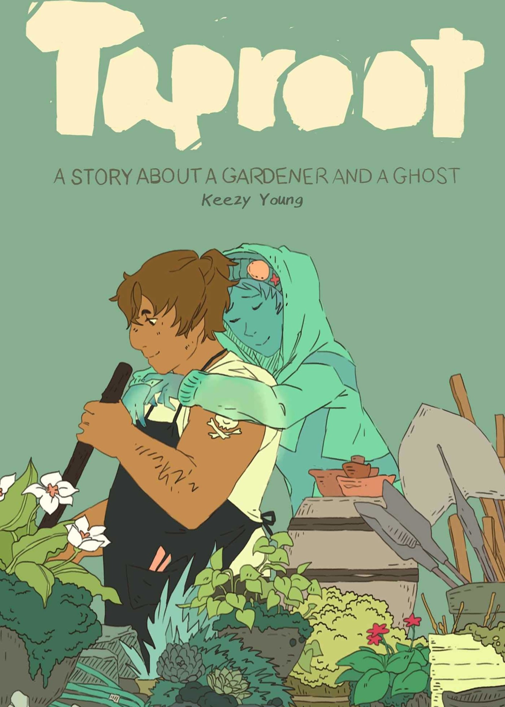 Taproot, A Story About a Gardener and a Ghost Graphic Novel - Paperback