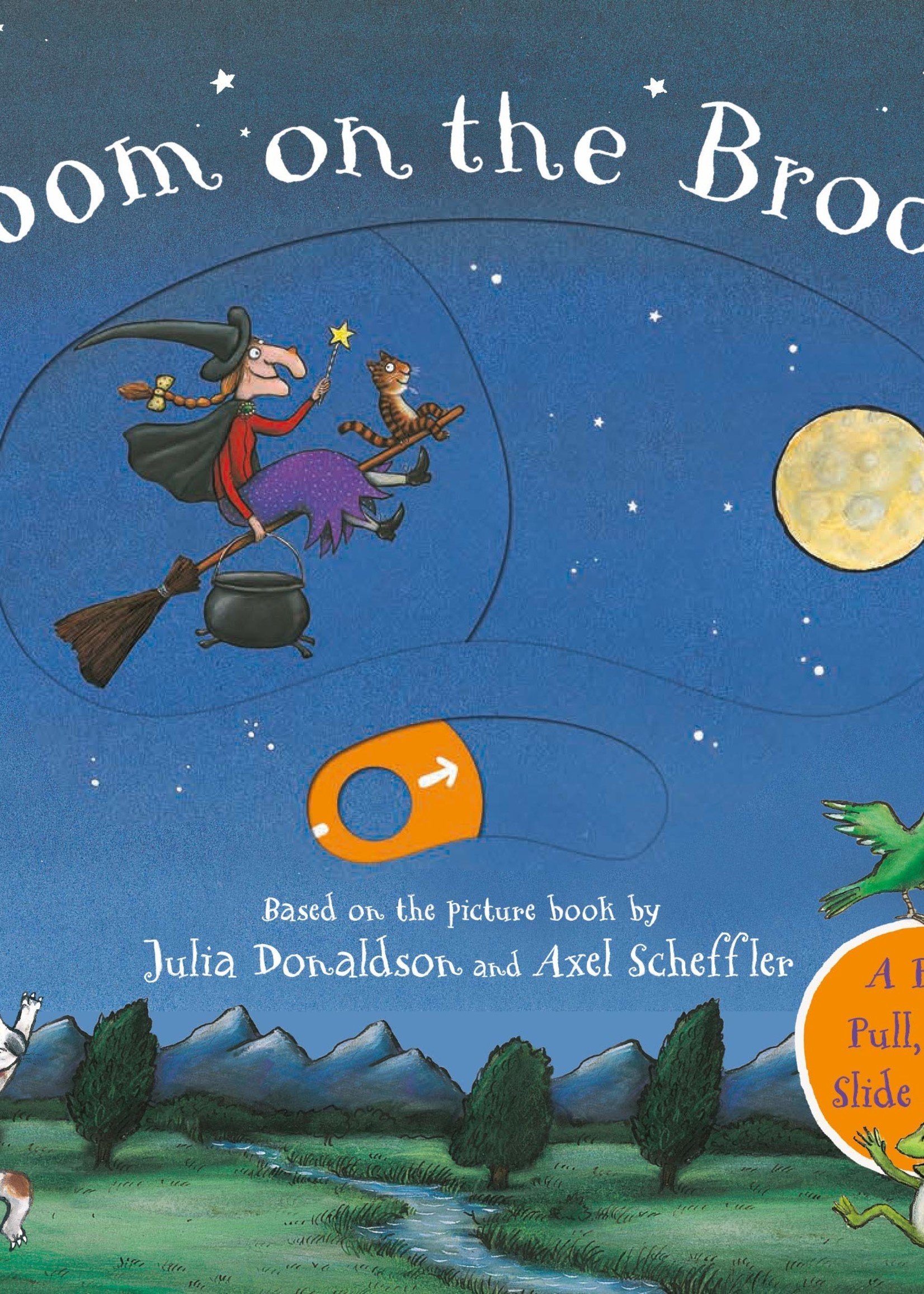 Room on the Broom, A Push, Pull and Slide Book - Board Book
