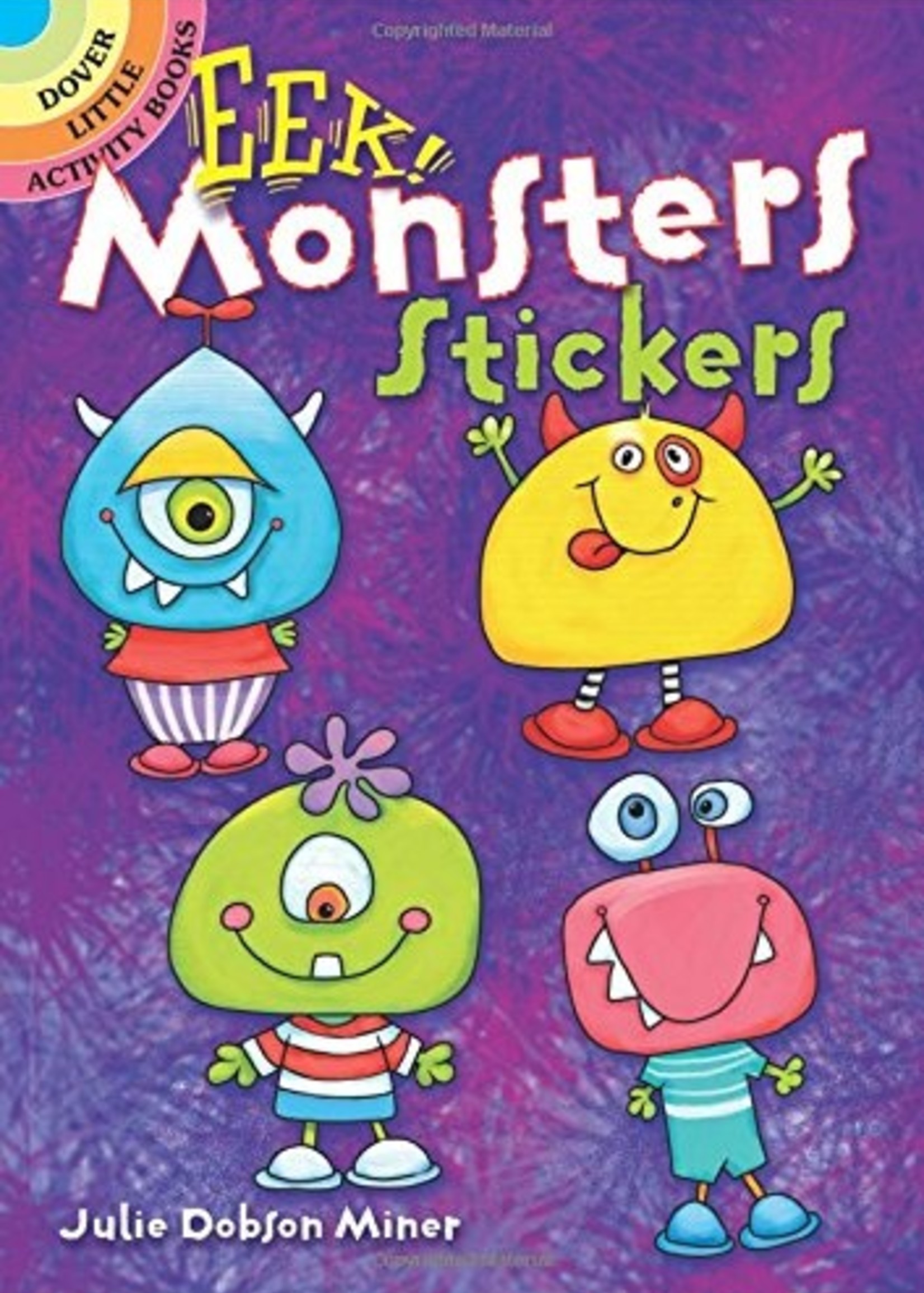 Dover Mini, Eek! Monsters Stickers