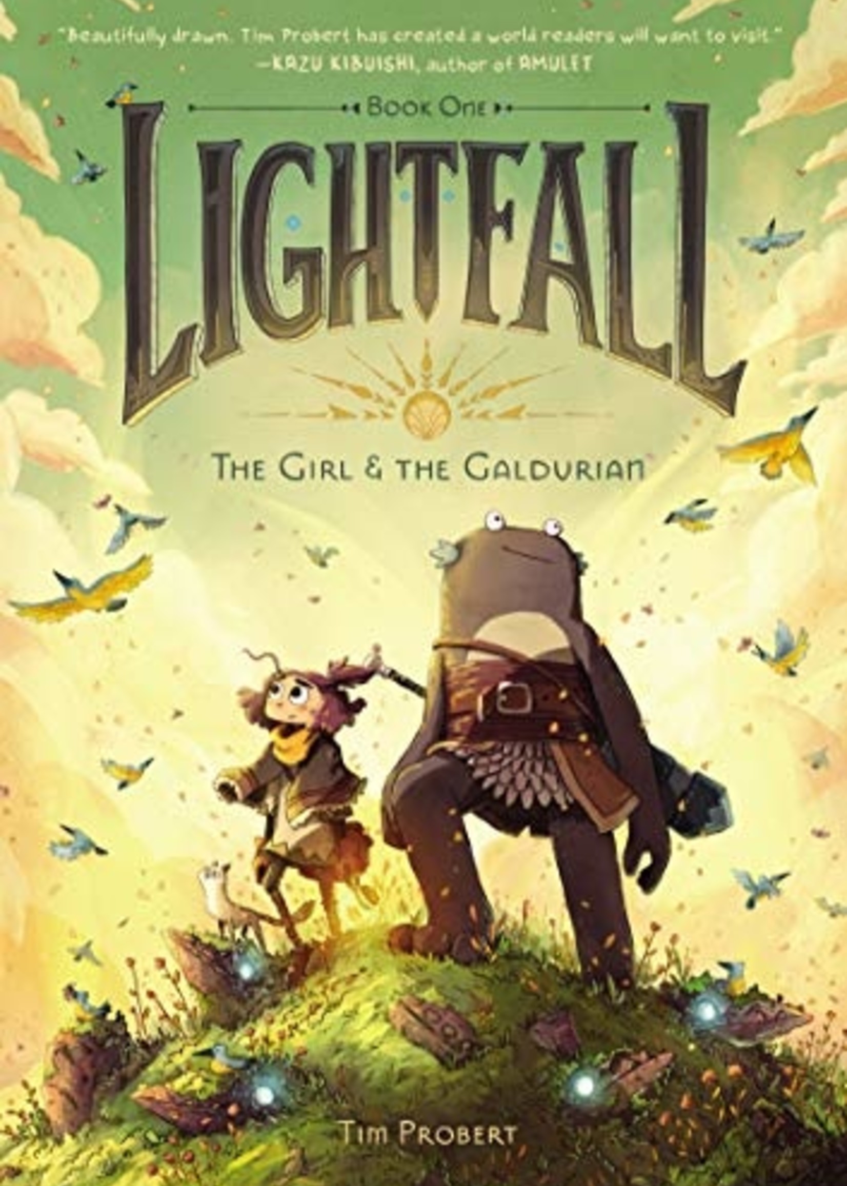 Lightfall: The Girl & the Galdurian Graphic Novel - Paperback