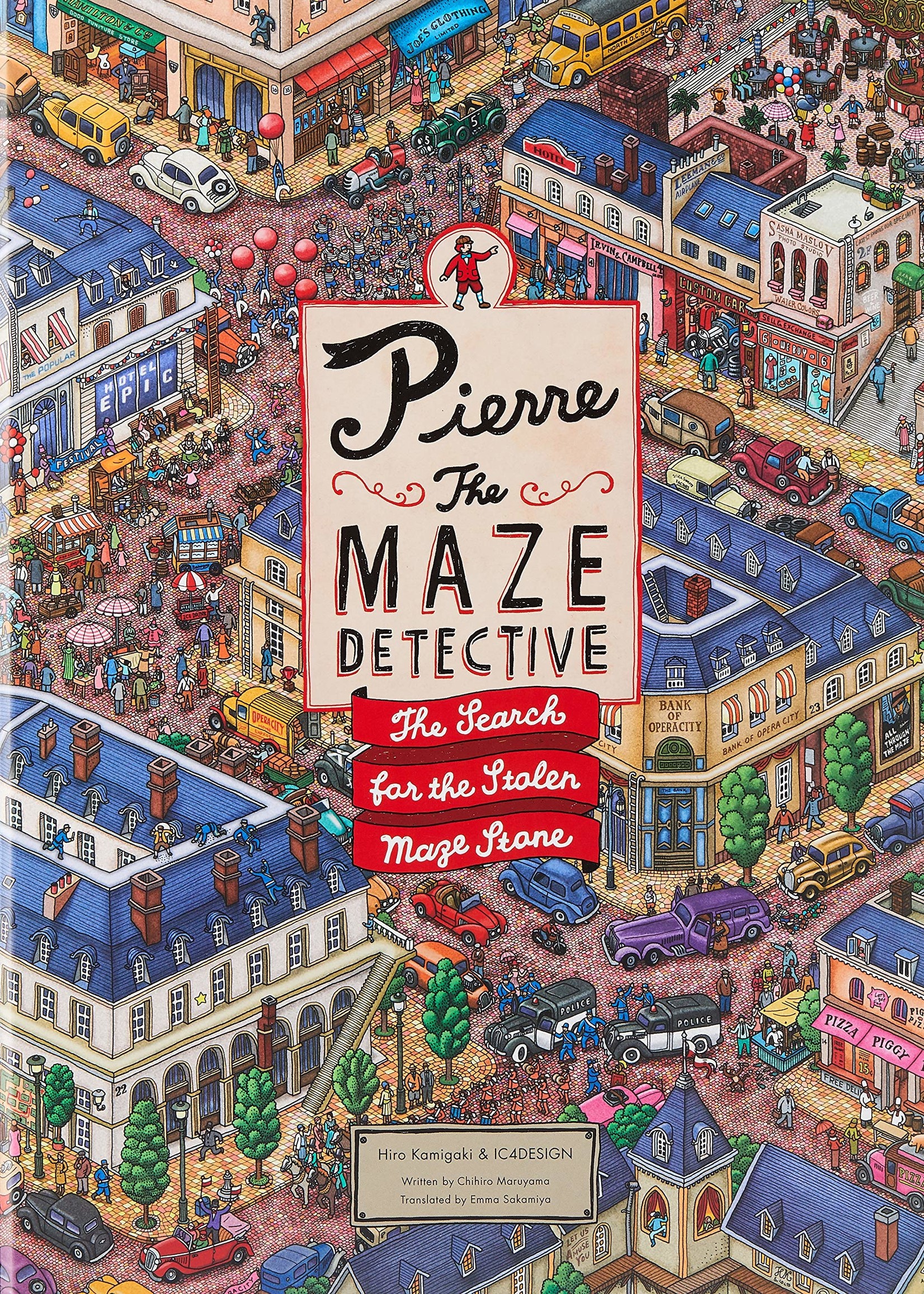 Pierre the Maze Detective, The Search for the Stolen Maze Stone - Hardcover