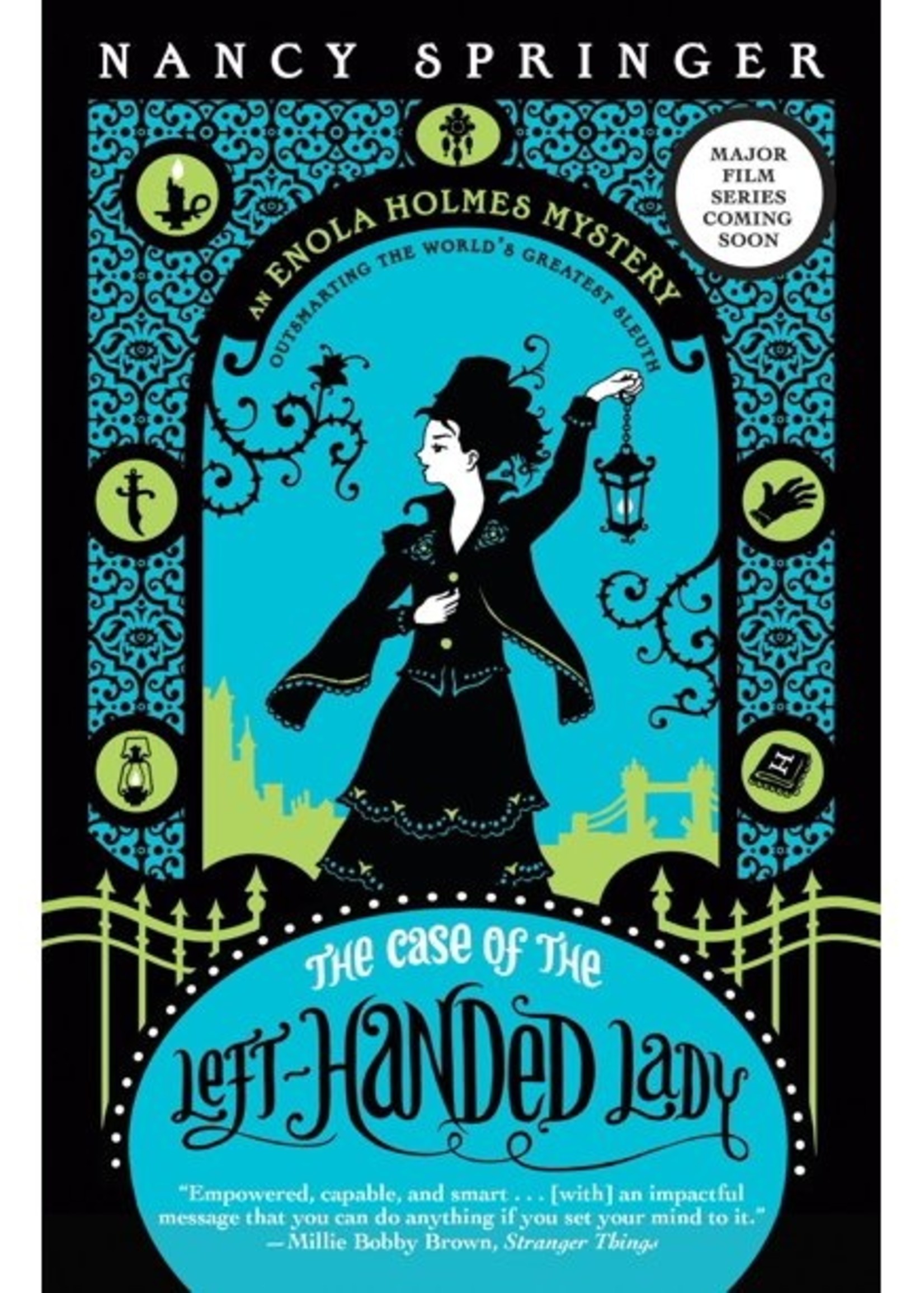 Enola Holmes Mystery #02, The Case of the Left-Handed Lady - Paperback