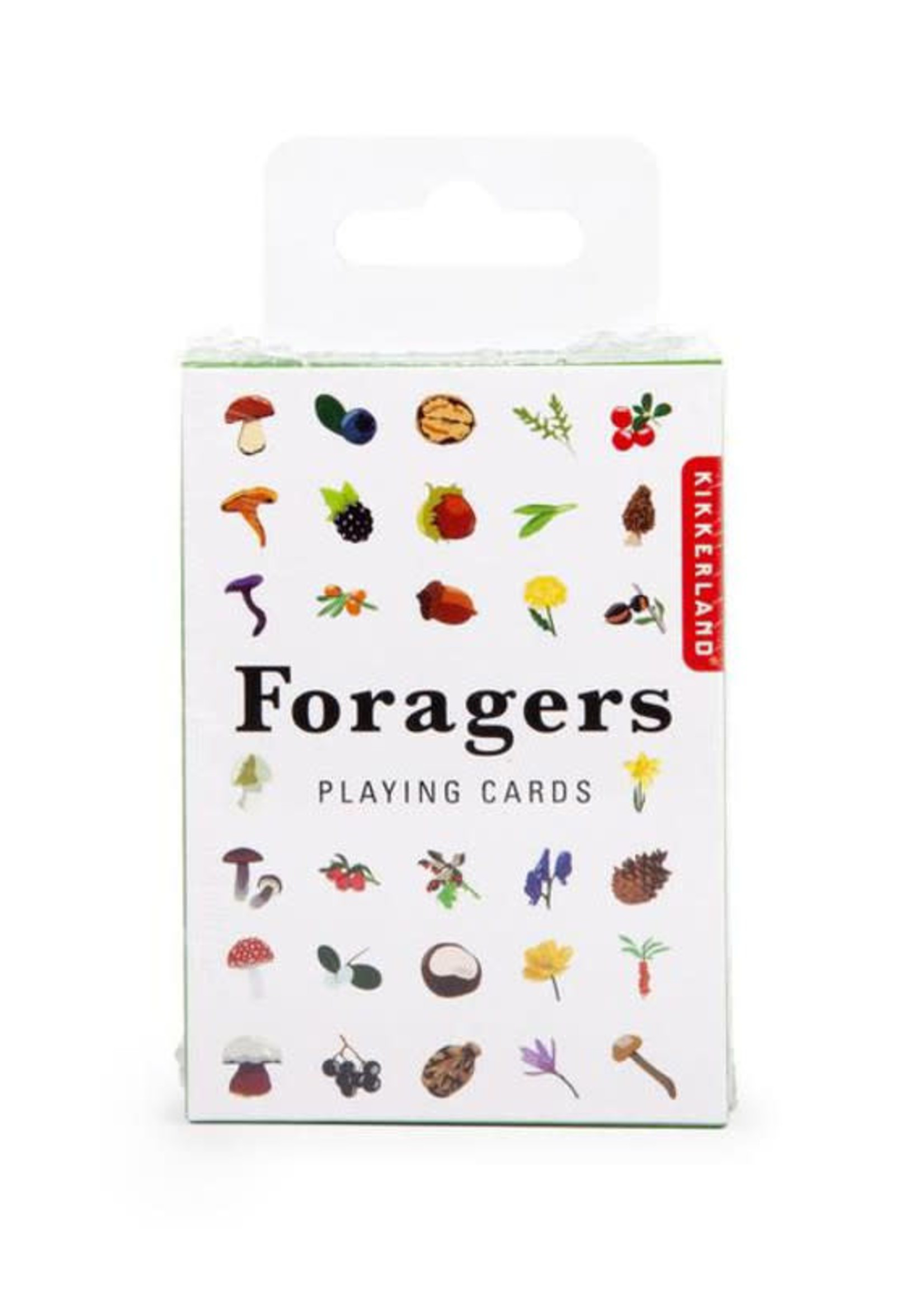 Kikkerland Foragers Playing Cards - Box