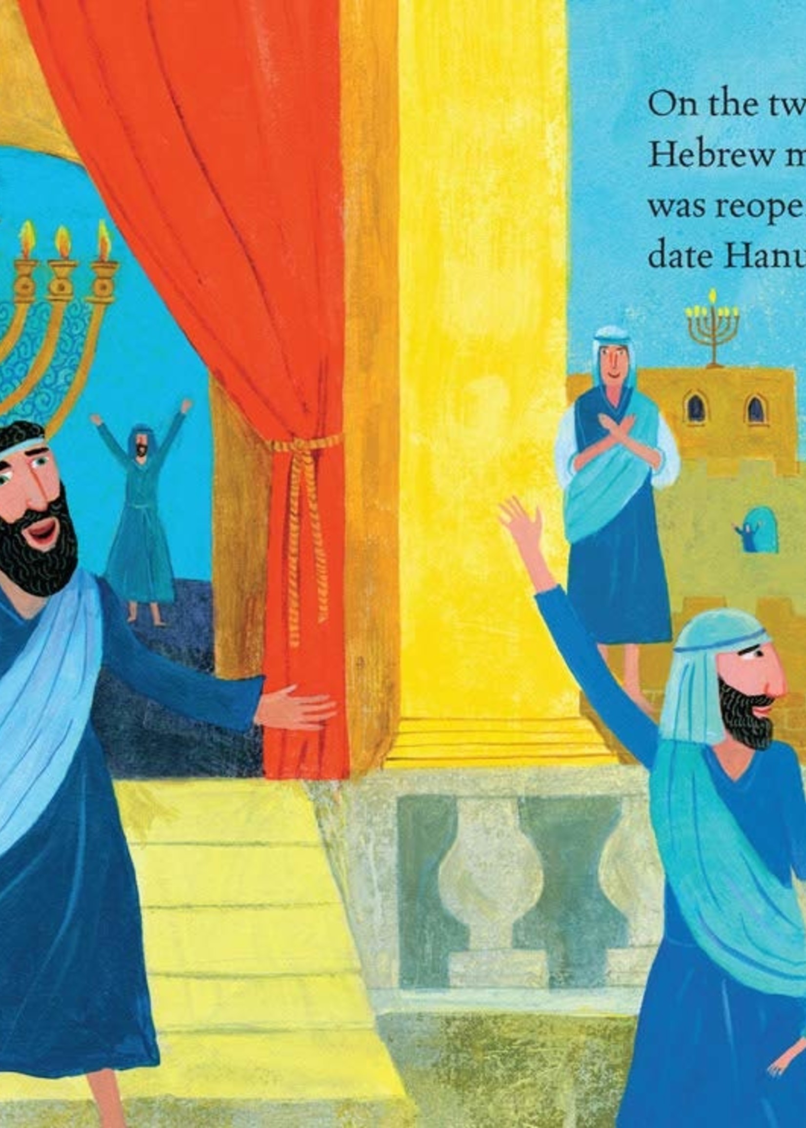 The Story of Hanukkah - Board Book