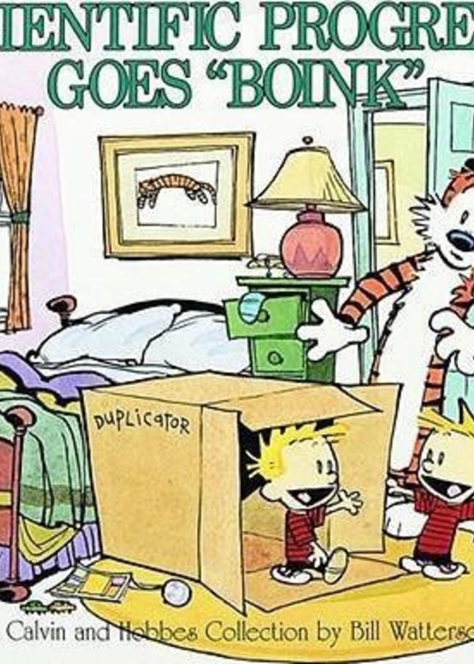 Calvin and Hobbes Volume 8, Scientific Progress Goes "Boink" - Paperback