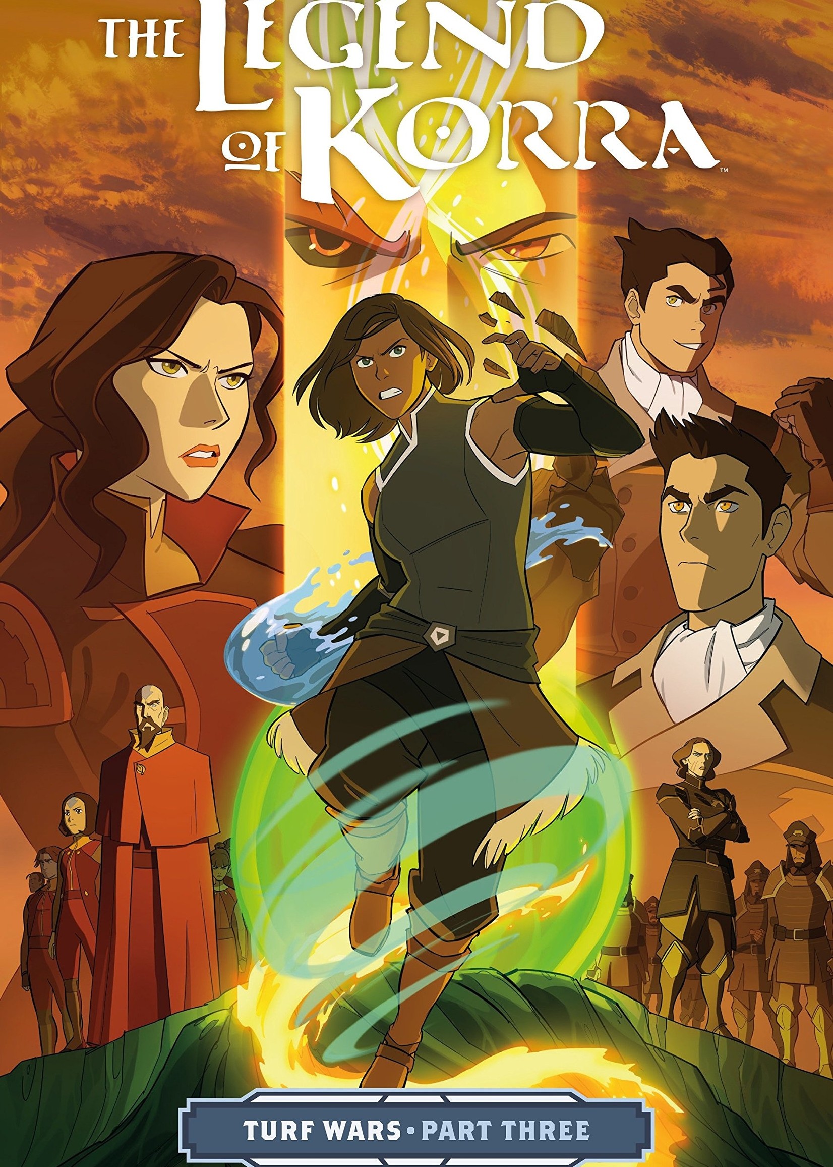 The legend of korra comic