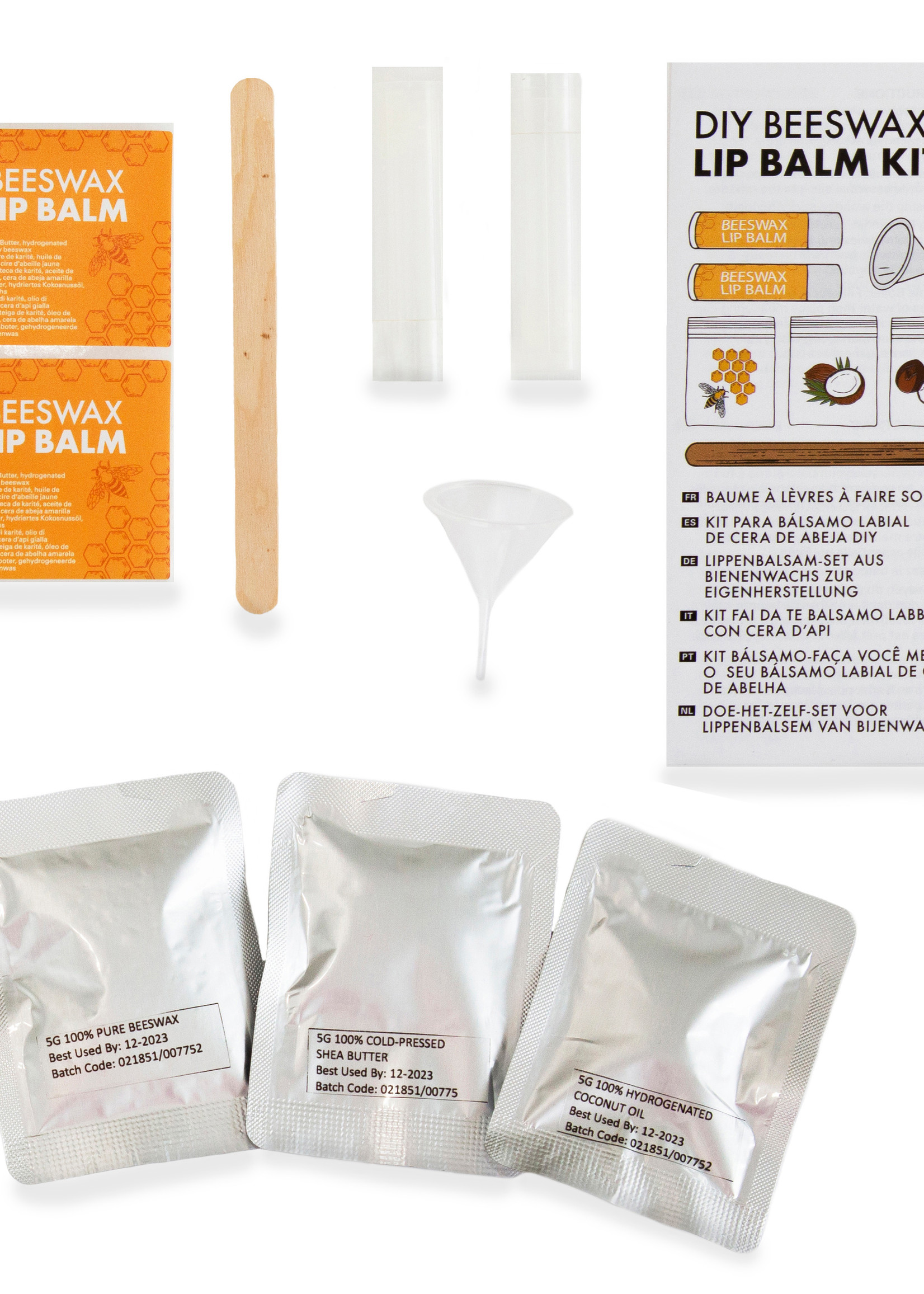 DIY Beeswax Lip Balm Kit - Box