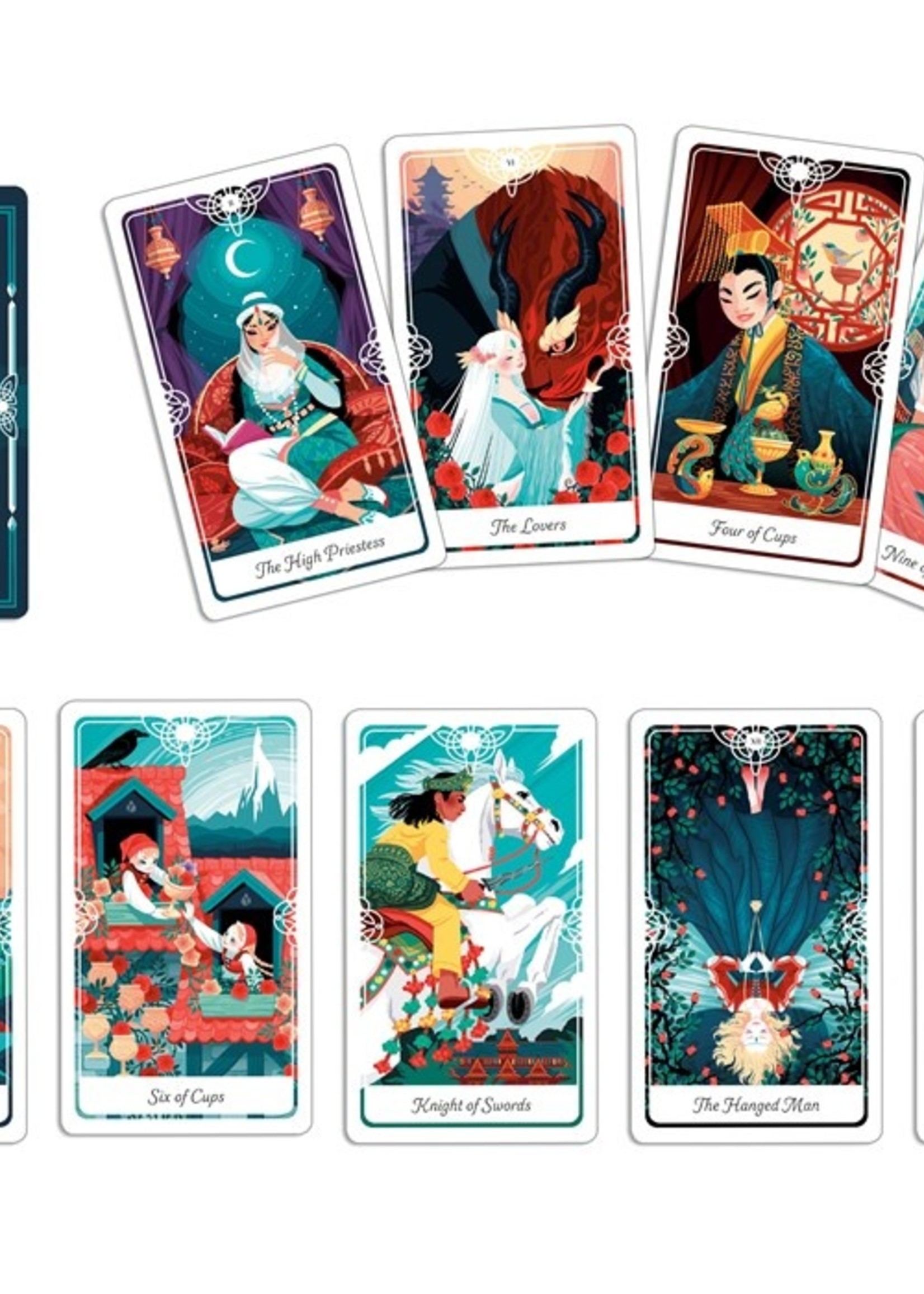 Tarot of the Divine: A Deck and Guidebook Inspired by Deities, Folklore, and Fairy Tales from Around the World - Box