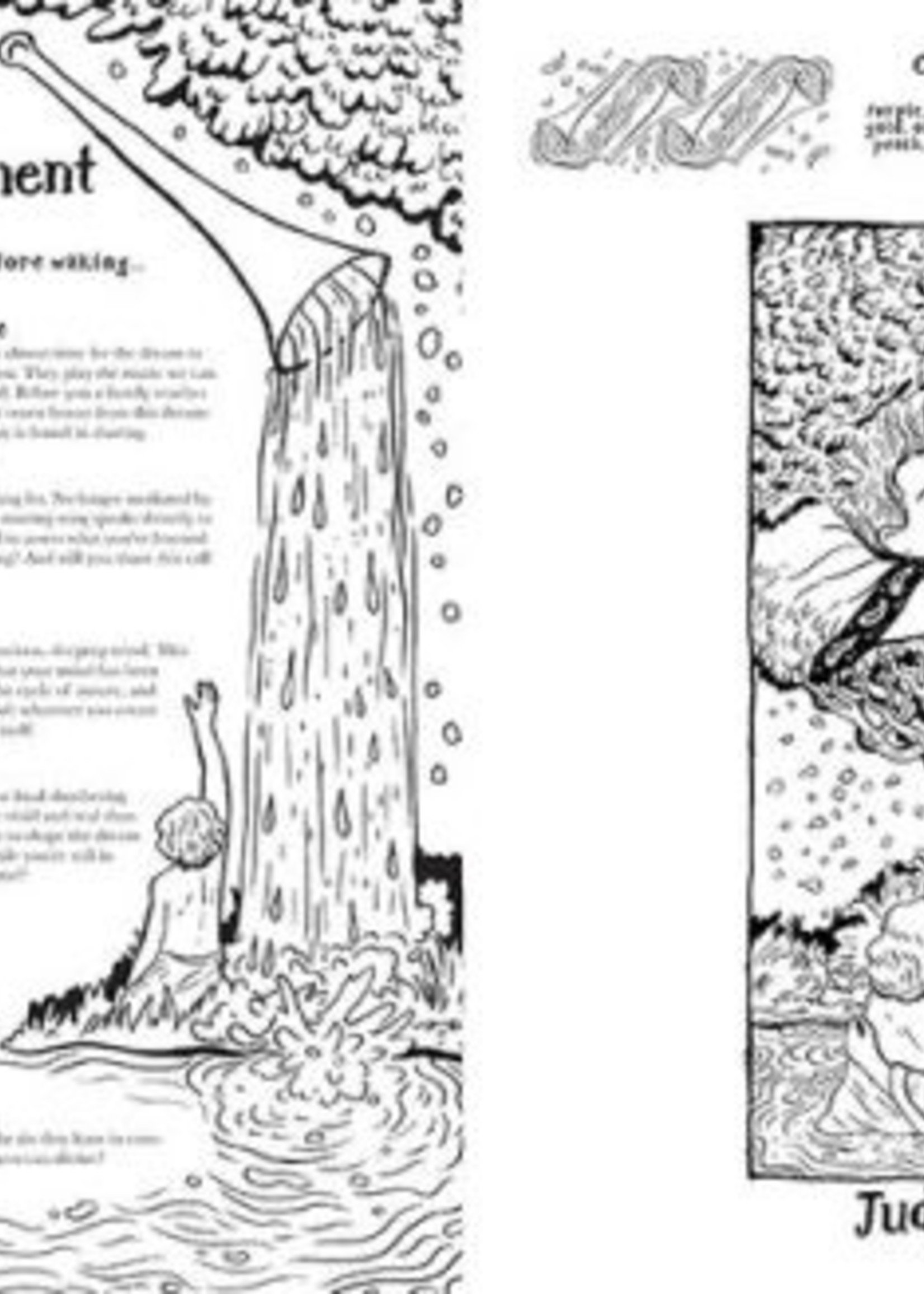 The Cosmic Slumber Tarot Coloring Book - Paperback