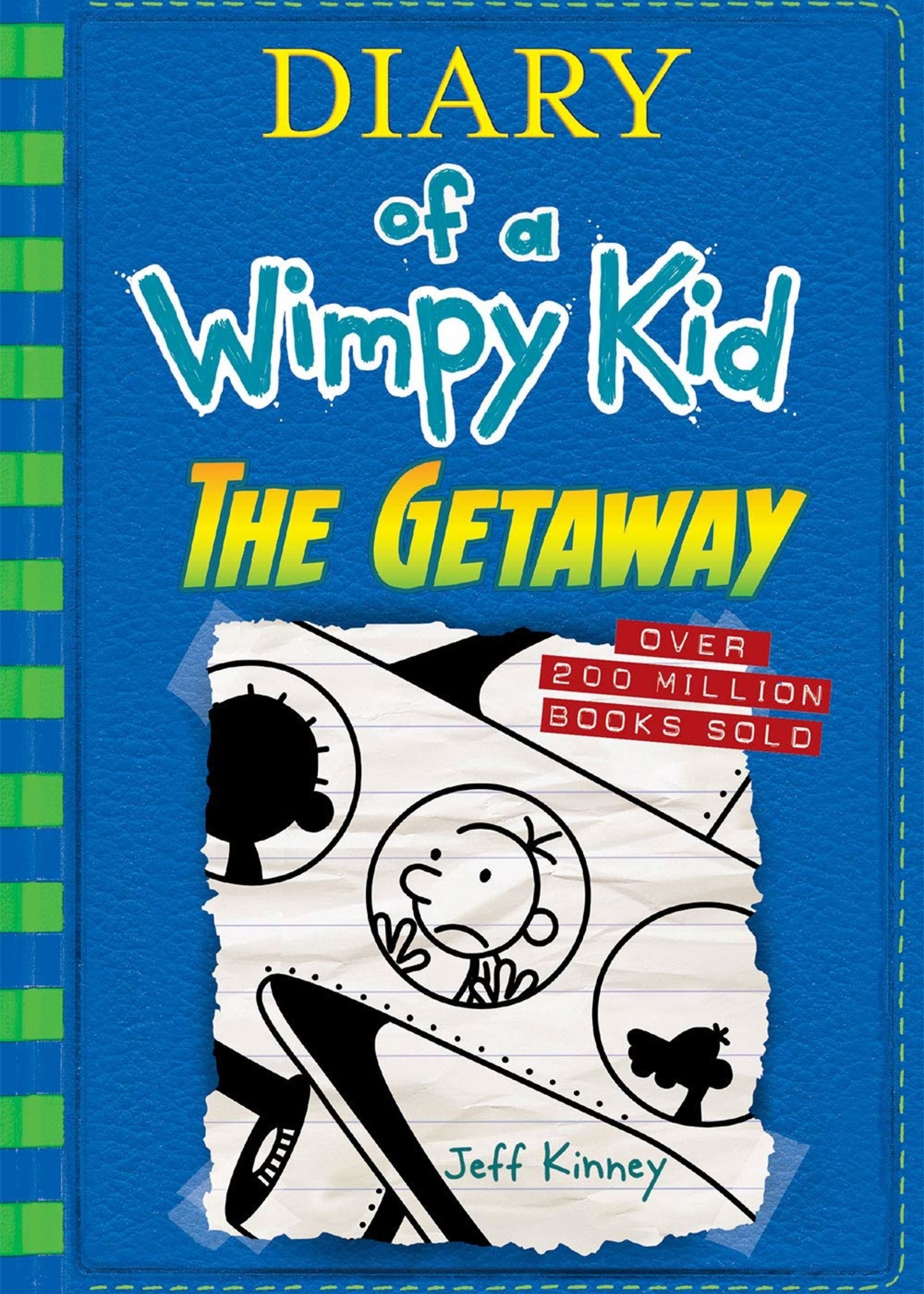 Diary of a Wimpy Kid Illustrated Novel #12, The Getaway - Hardcover