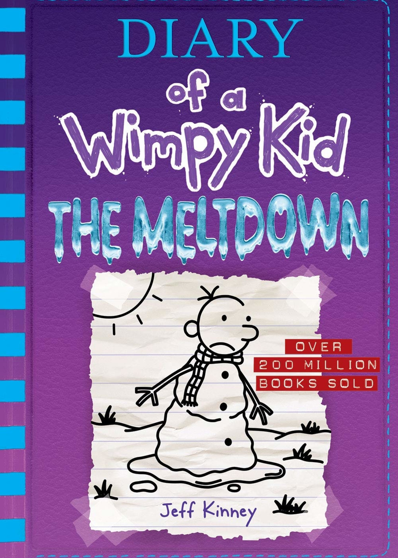 Diary of a Wimpy Kid Illustrated Novel #13, The Meltdown - Hardcover