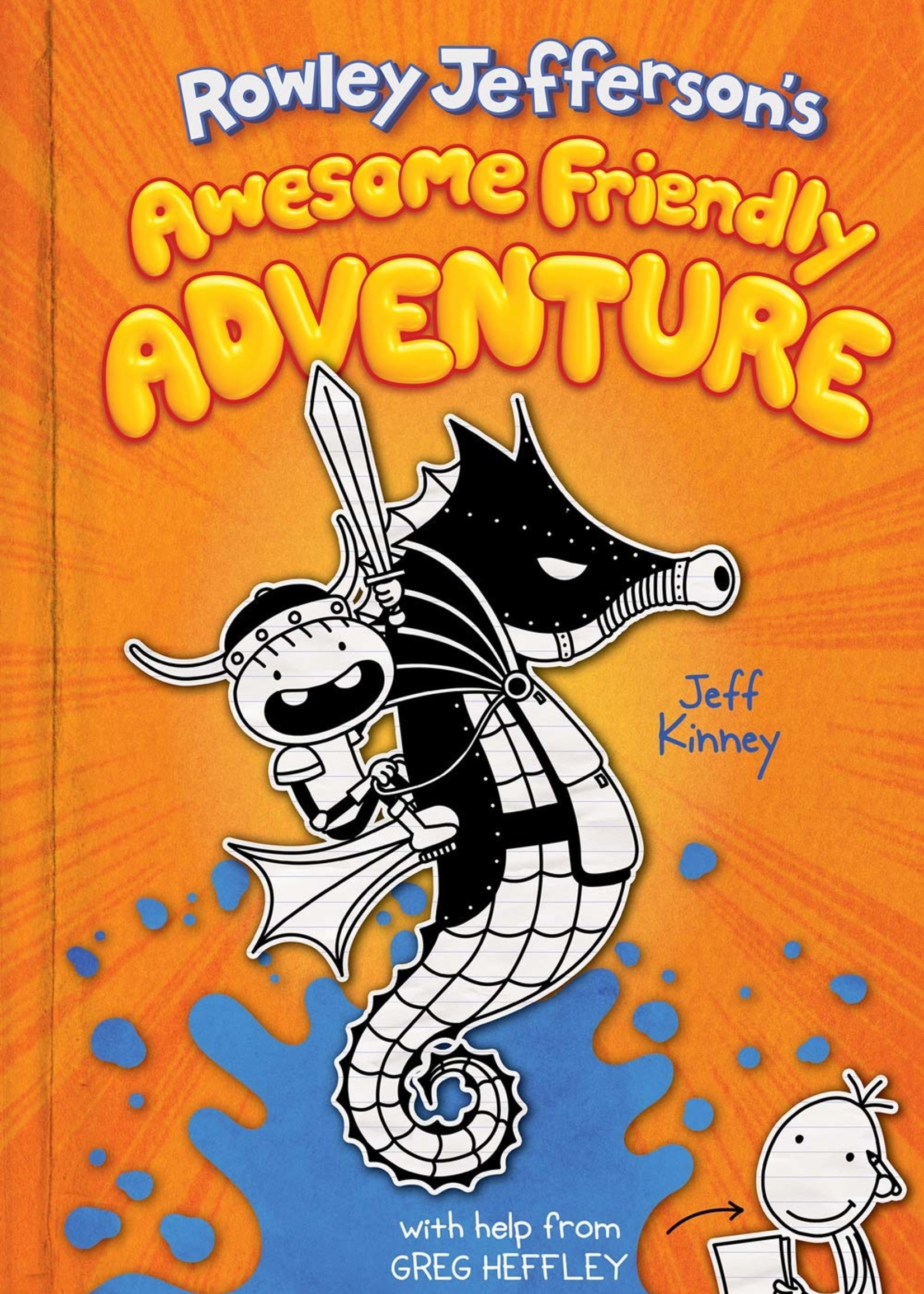 Awesome Friendly Kid Illustrated Novel #02, Rowley Jefferson's Awesome Friendly Adventure - Hardcover