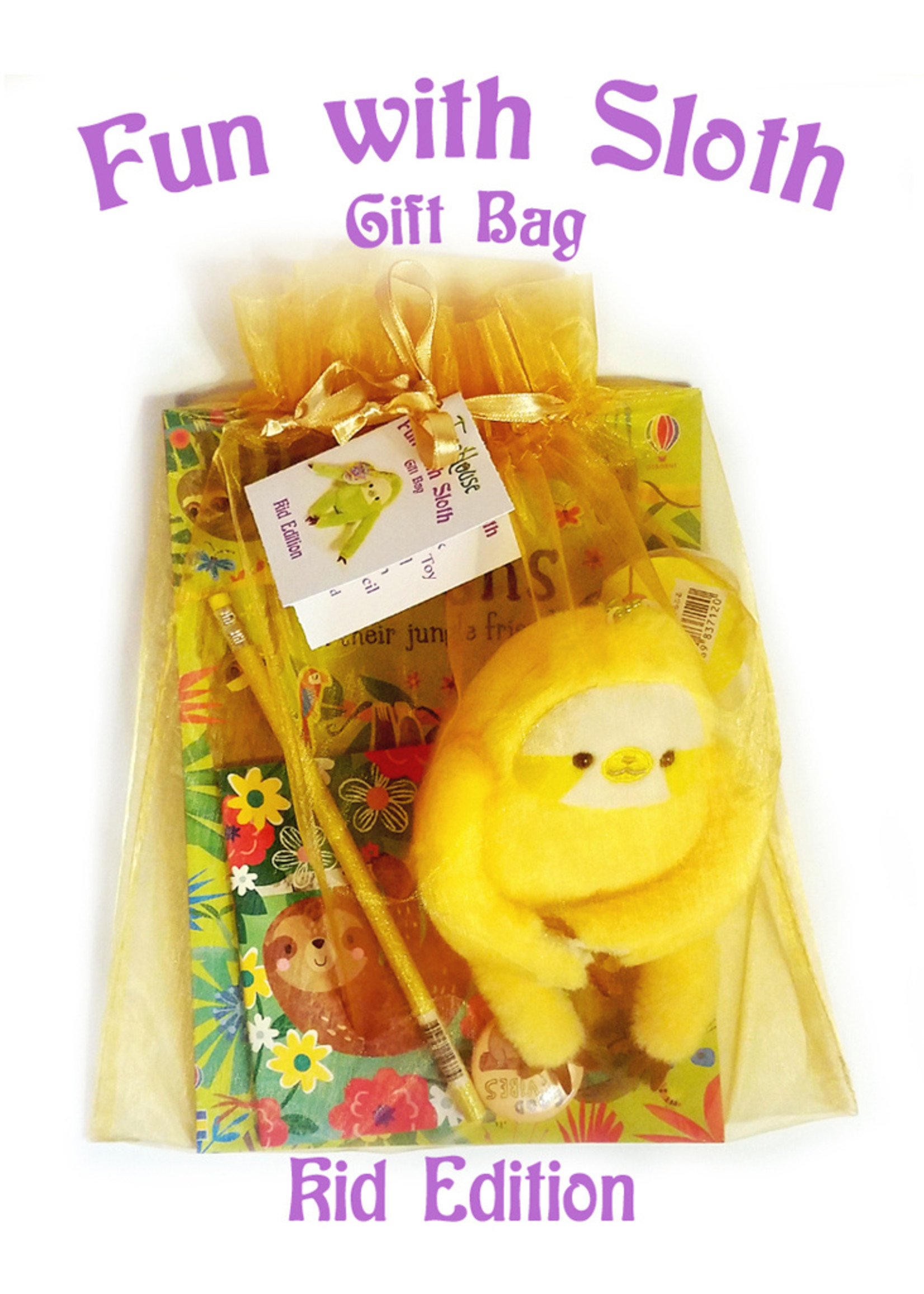 Fun with Sloth Gift Bag, Kid Edition
