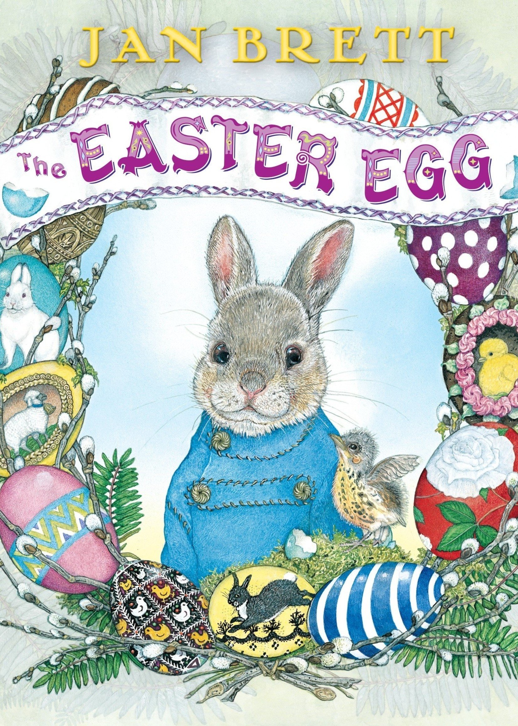 The Easter Egg by Jan Brett - Board Book