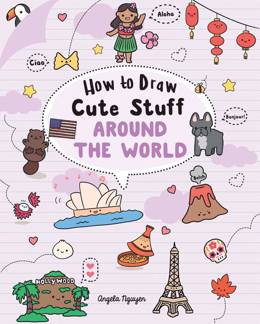 Cute Kawaii Raccoon · Extract from Kawaii: How to Draw Really Cute Stuff by  Angela Nguyen · How To Create A Drawing Or Painting