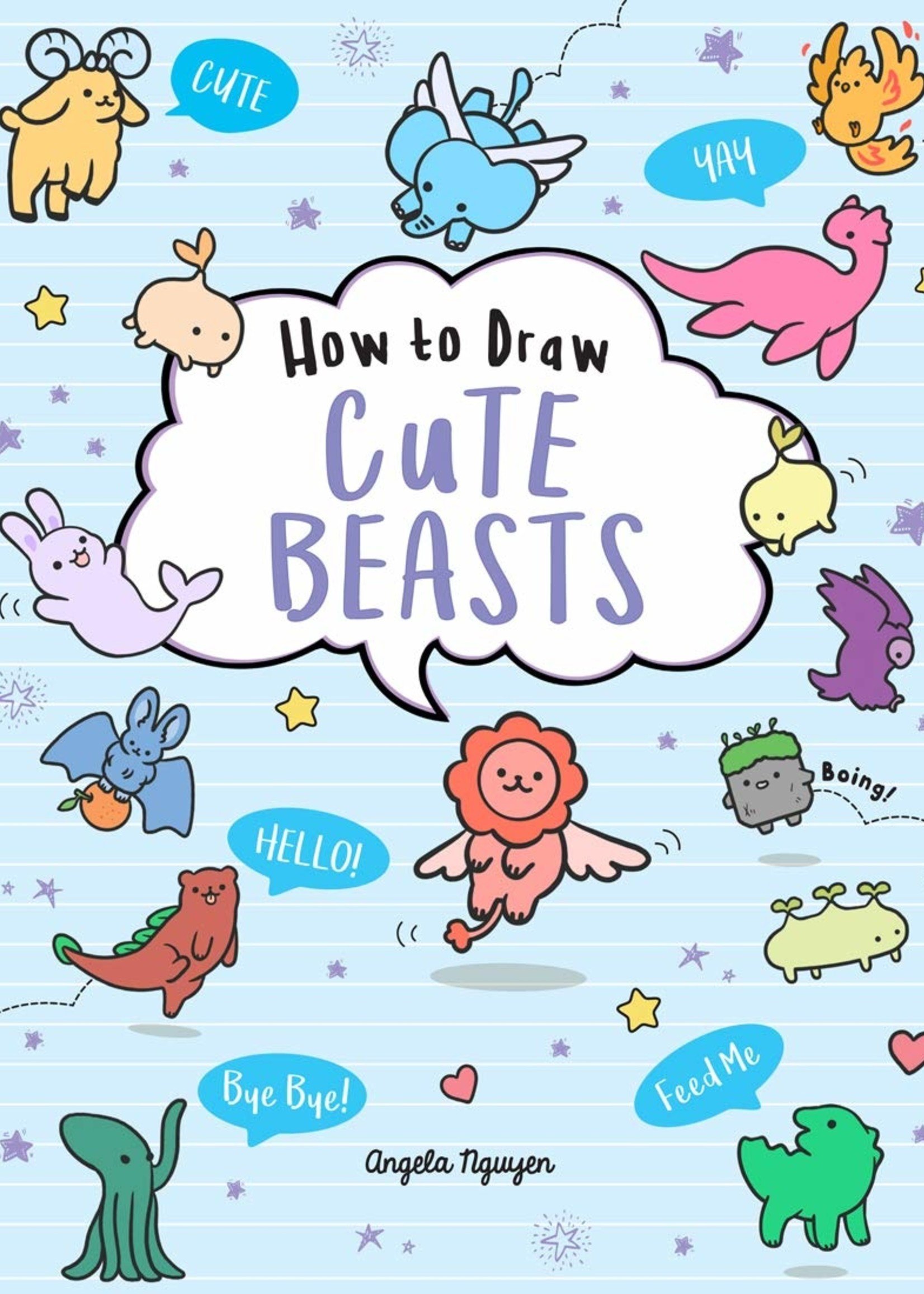 How to Draw Cute Beasts - Paperback