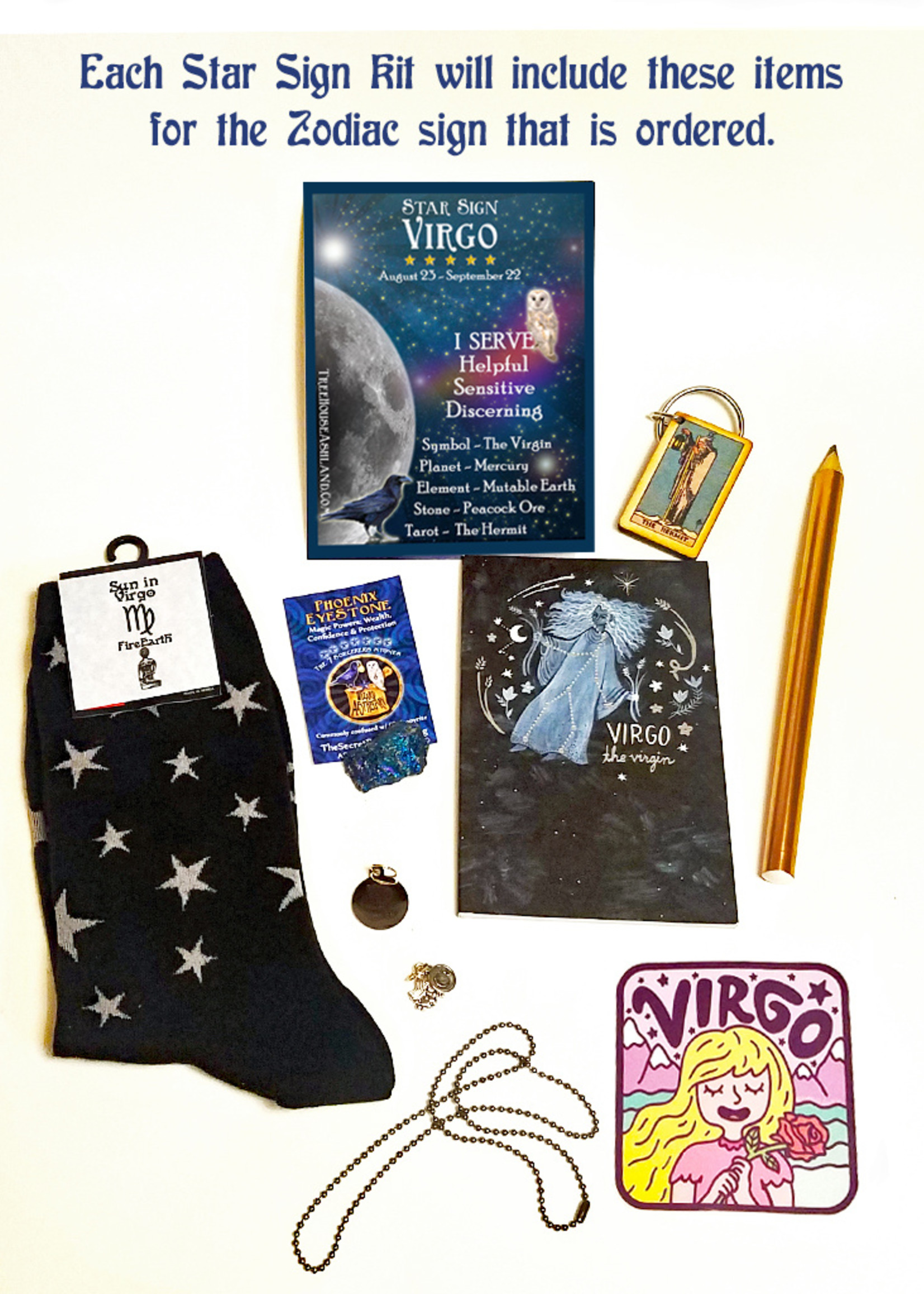 Star Sign Zodiac Kit, Virgo