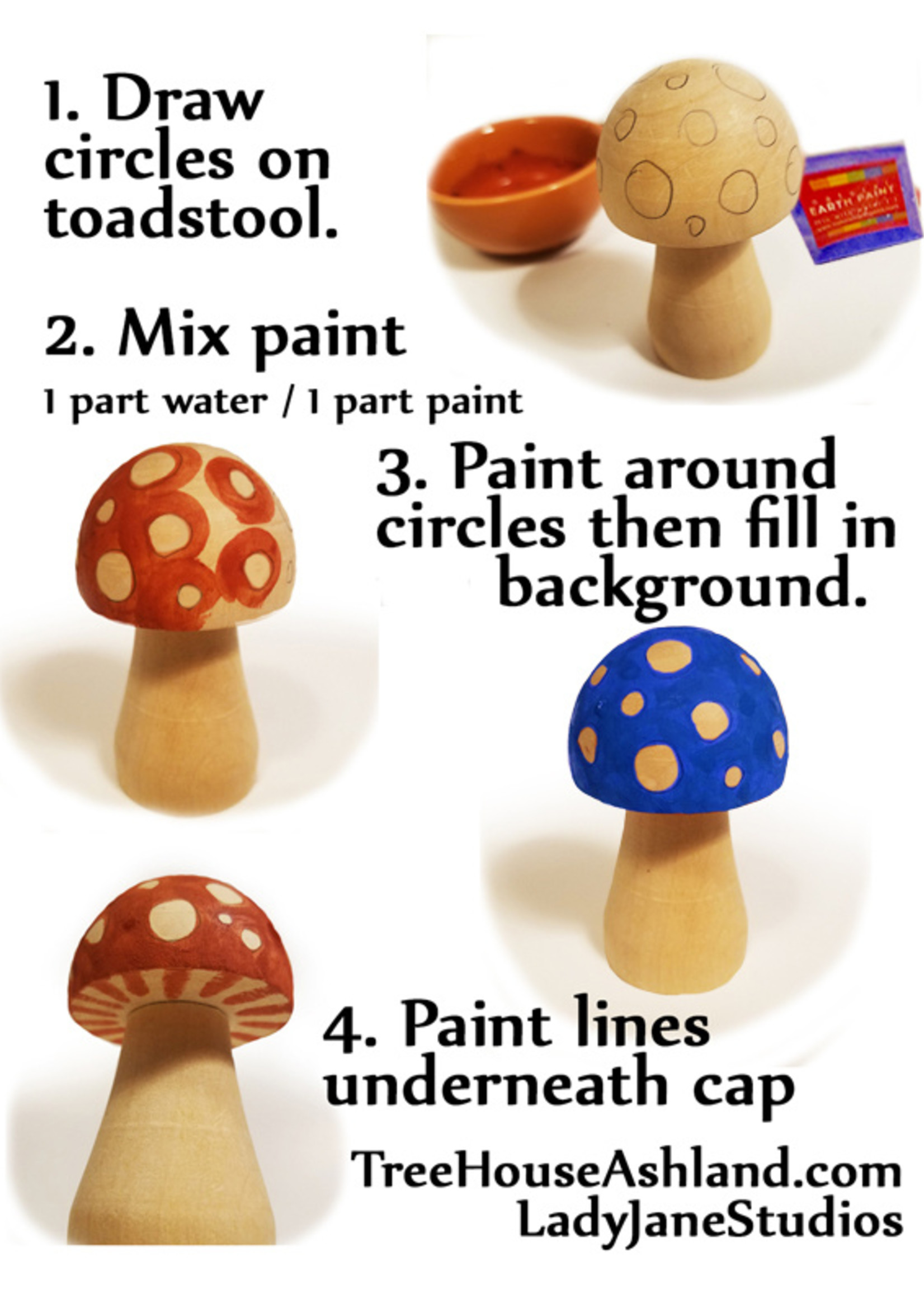 DIY Gnome in the Home, Garden Gnome Diorama Art Kit