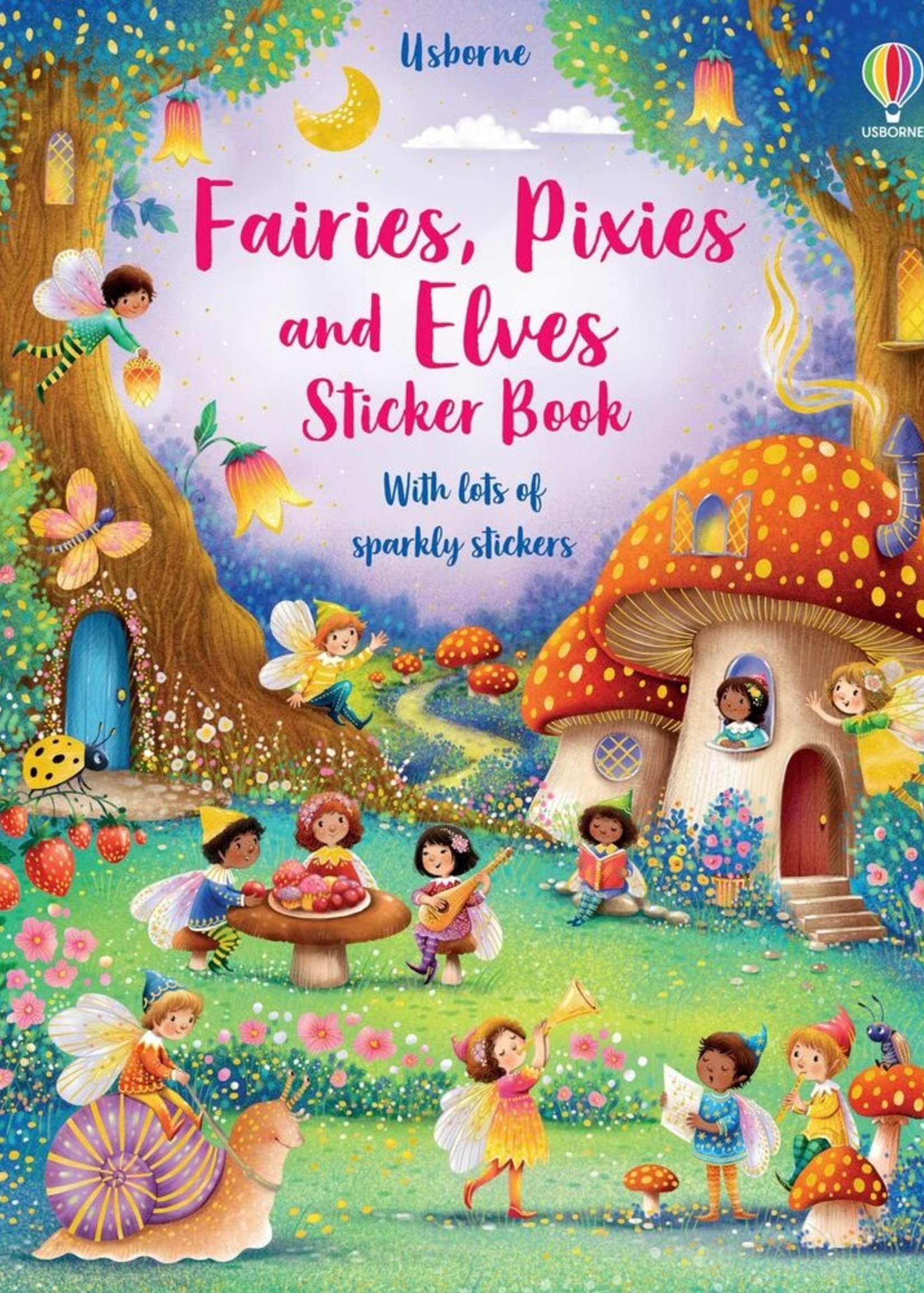 Usborne Fairies, Pixies and Elves Sticker Book - Paperback