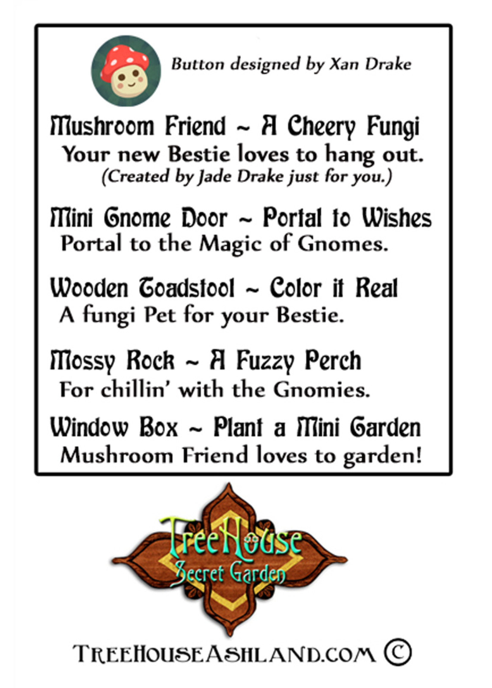 Mushroom Friend Kit, Window Box Collection - Limited Edition