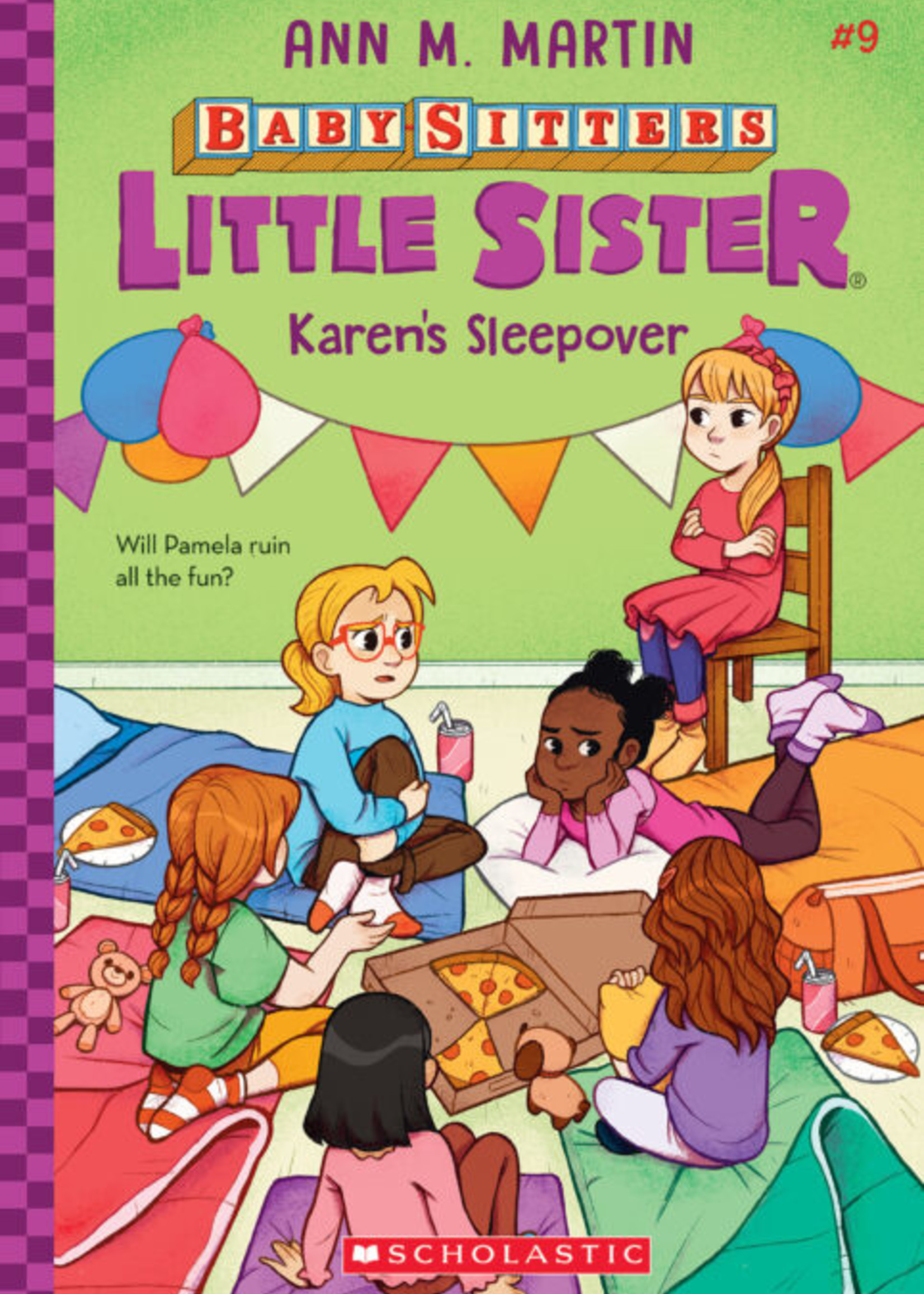 Baby-Sitters Little Sister #09, Karen's Sleepover - Paperback