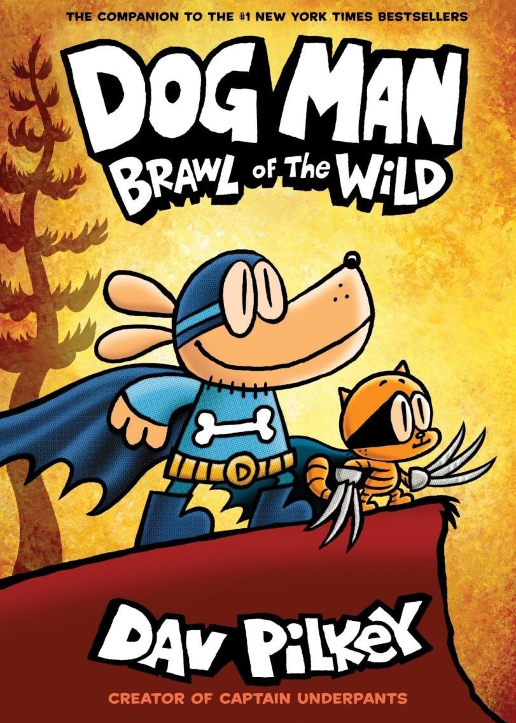 Dog Man #06, Brawl of the Wild Graphic Novel - Hardcover