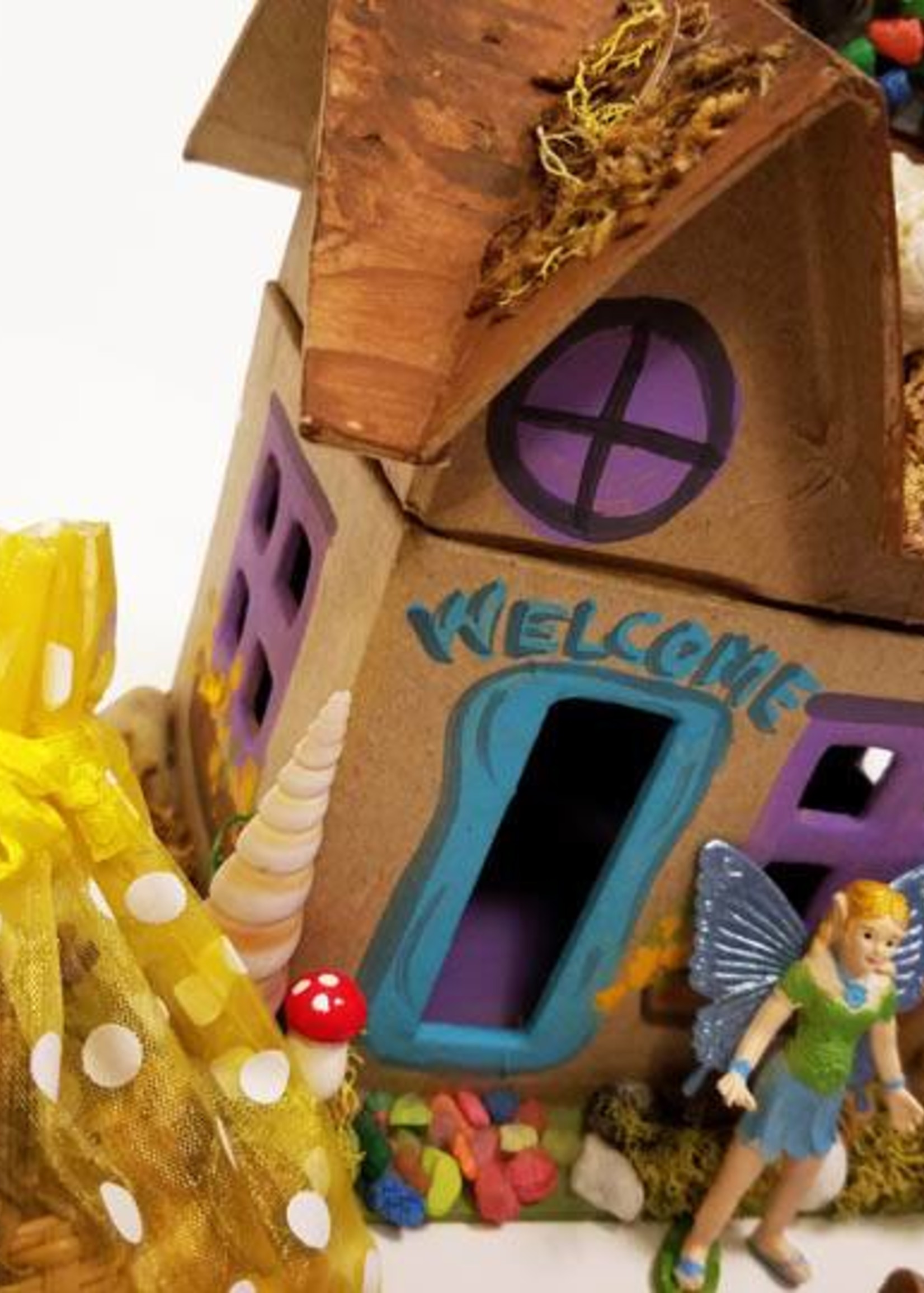 LadyJane Studios Faery House DELUXE Box Art Kit