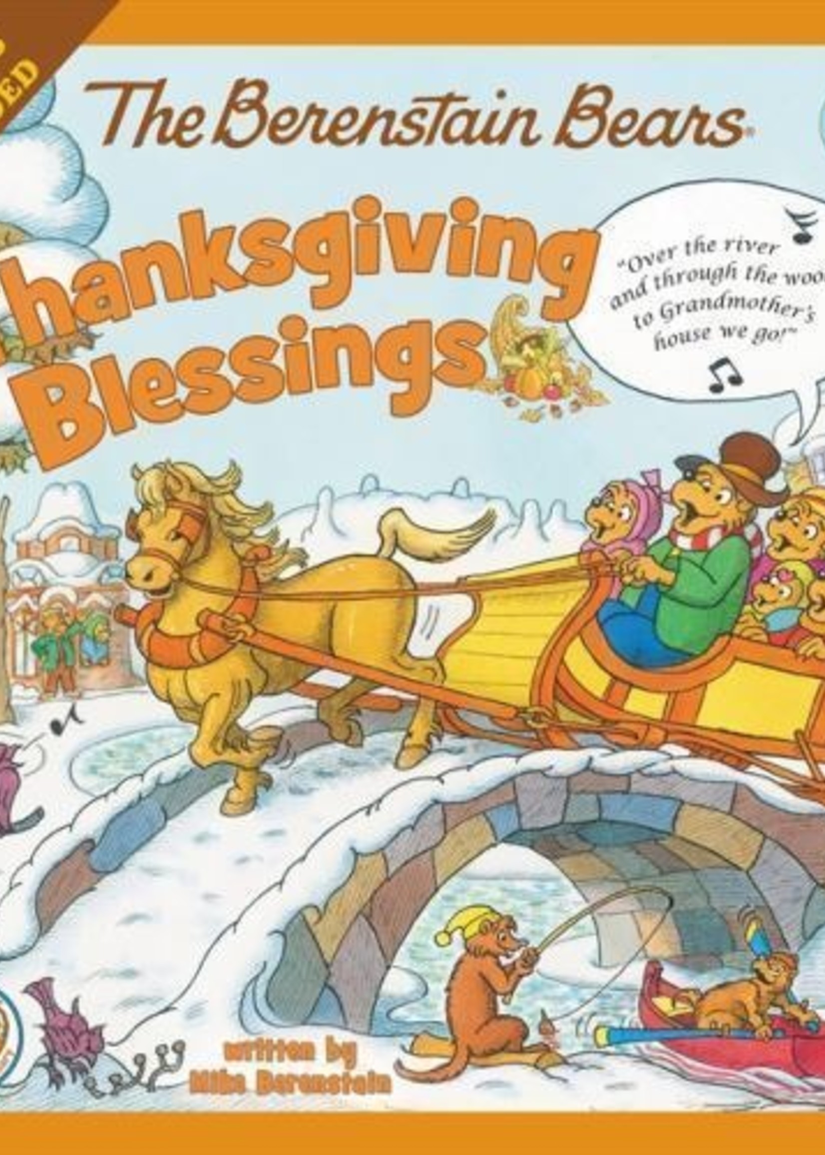 The Berenstain Bears Thanksgiving Blessings - Paperback