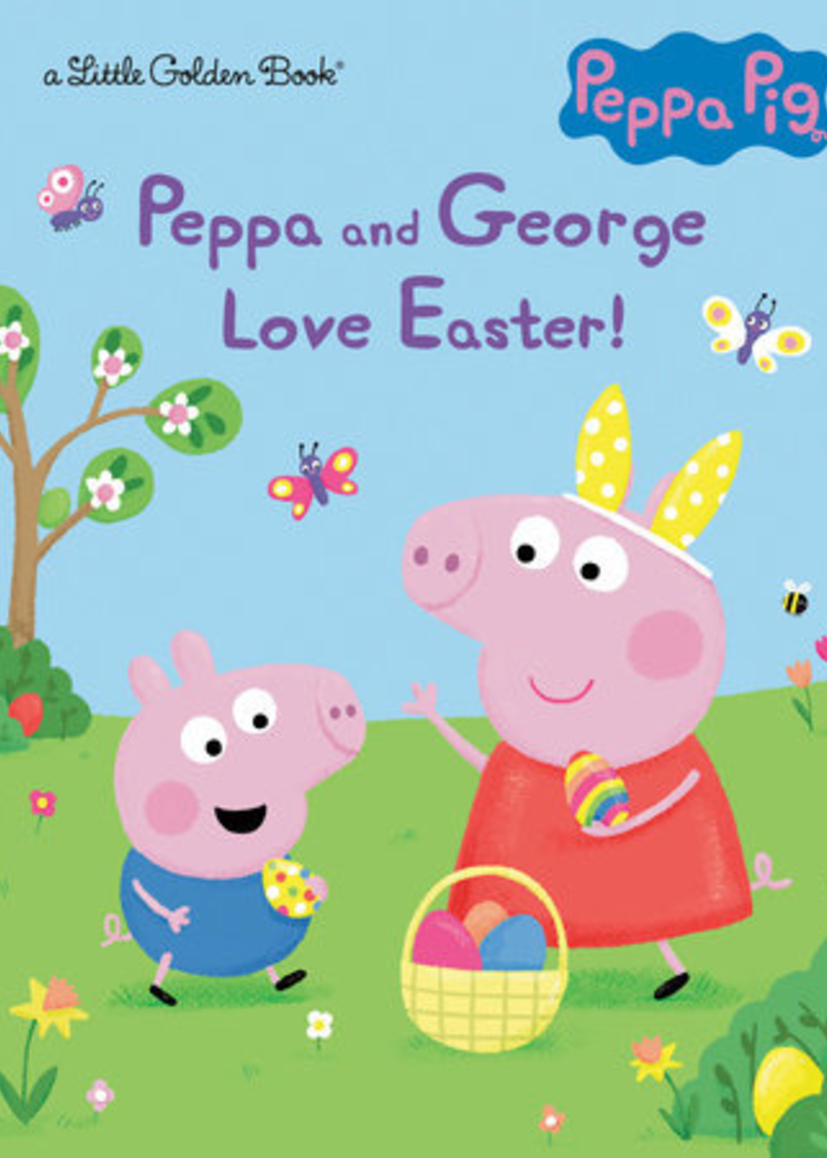 Peppa Pig,  Peppa and George Love Easter! - Little Golden Book