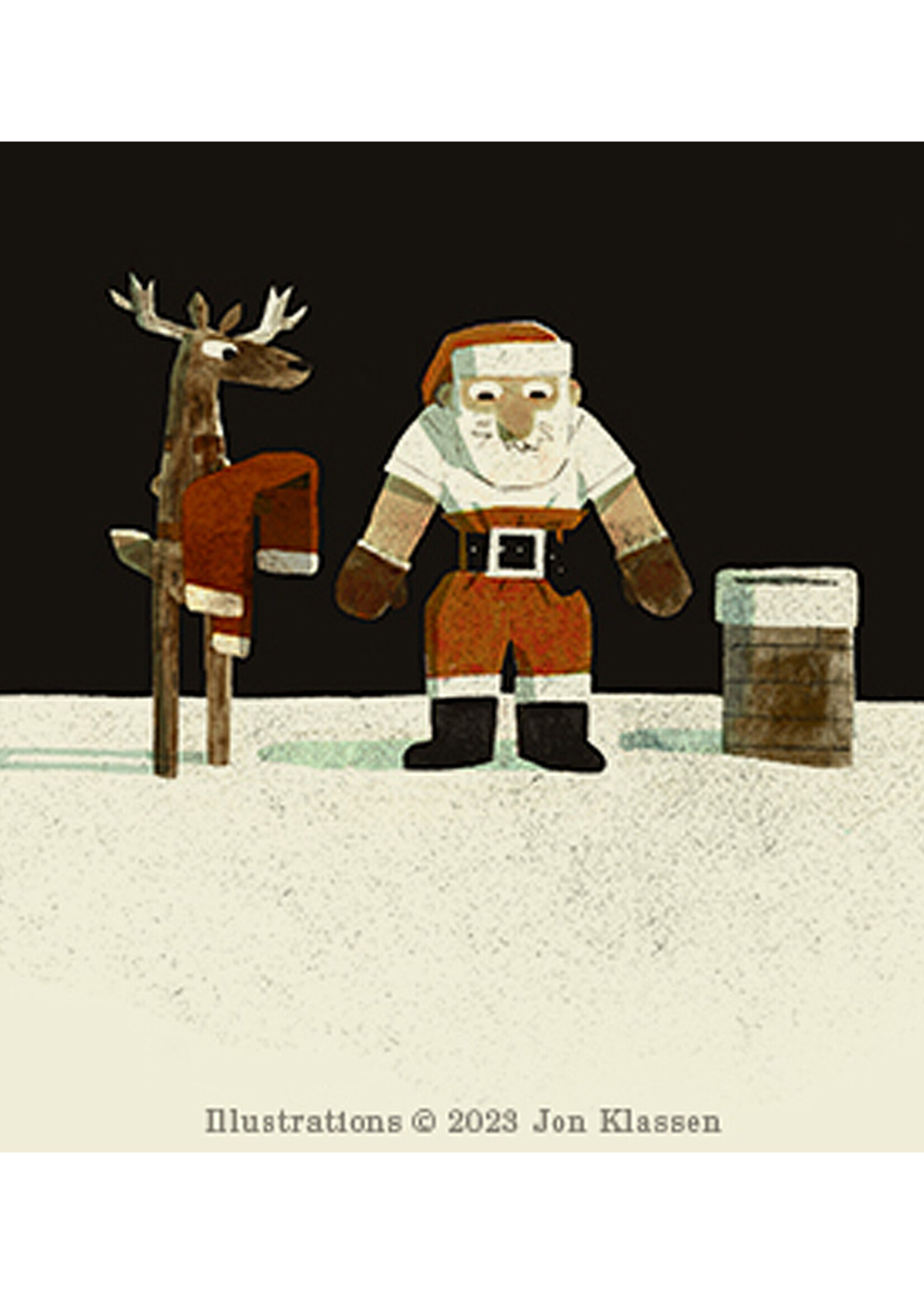 How Does Santa Go Down the Chimney? - Hardcover