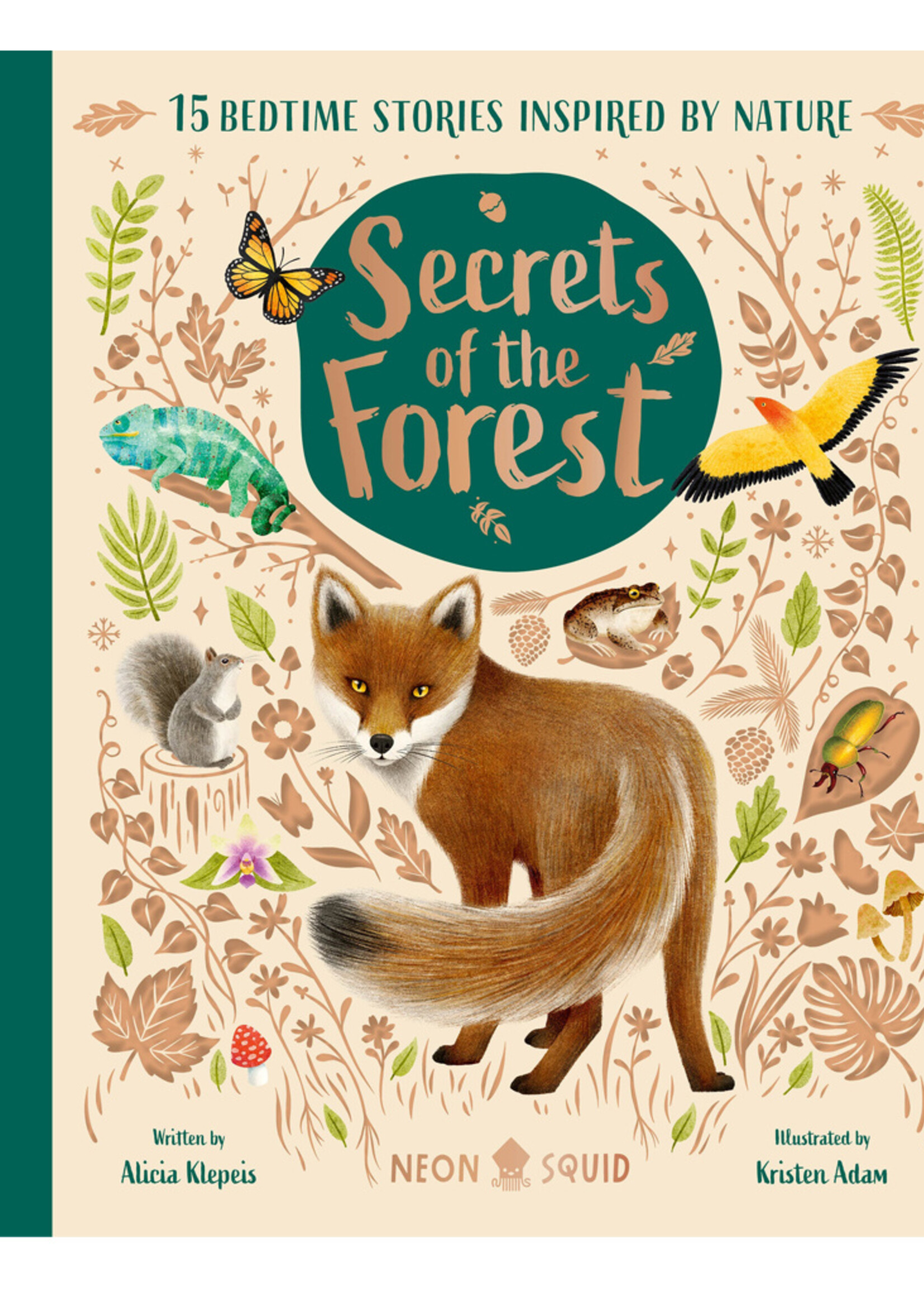 Secrets of the Forest: 15 Bedtime Stories Inspired by Nature - Hardcover