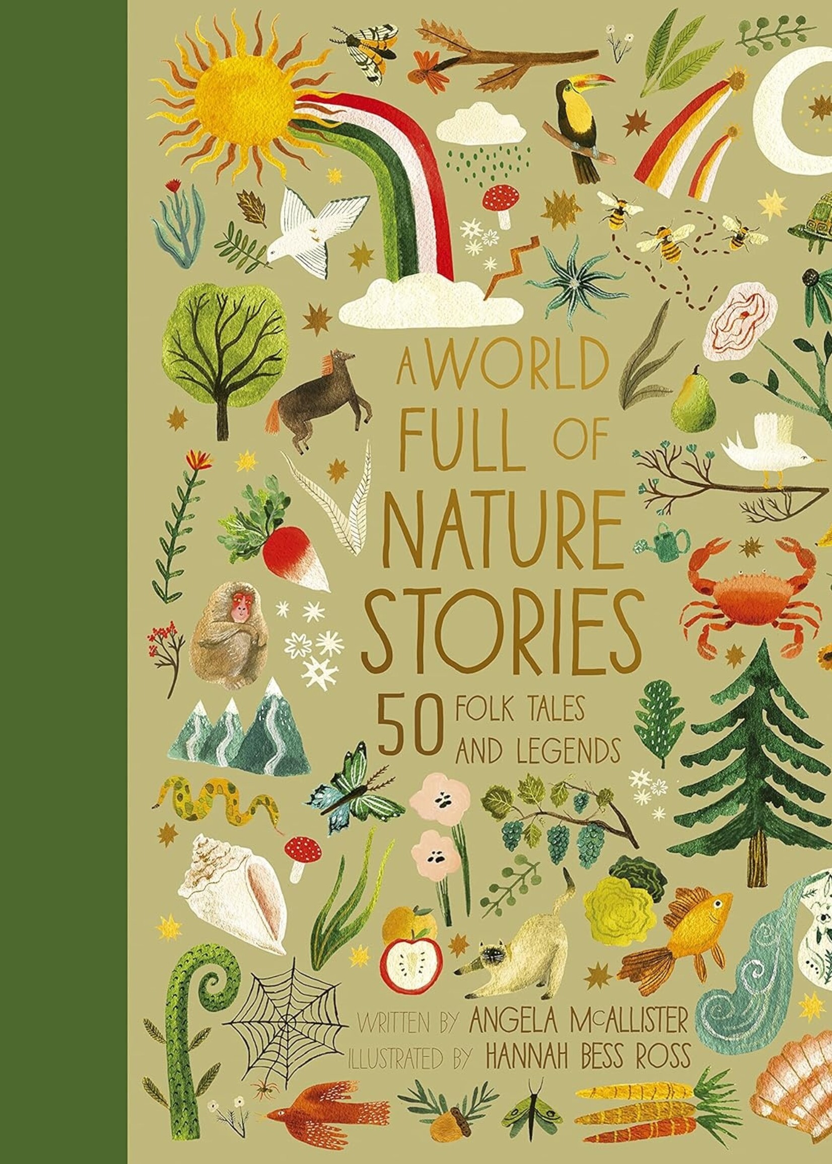 A World Full of Nature Stories: 50 Folk Tales and Legends - Hardcover