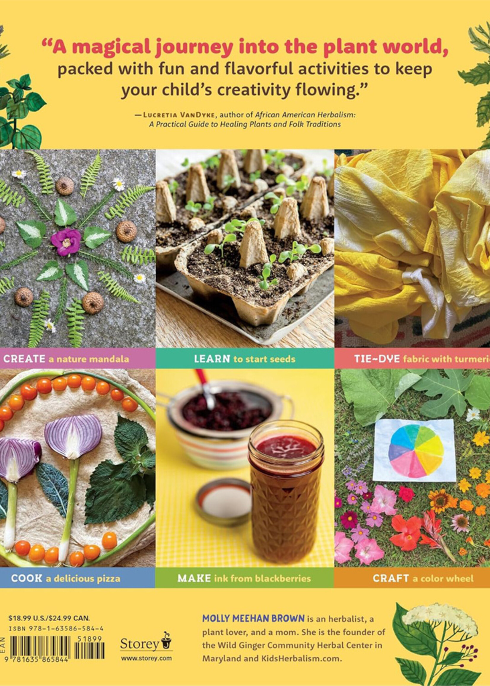 Herbal Activities for Kids: 50 Nature Crafts, Recipes, and Garden Projects - Paperback