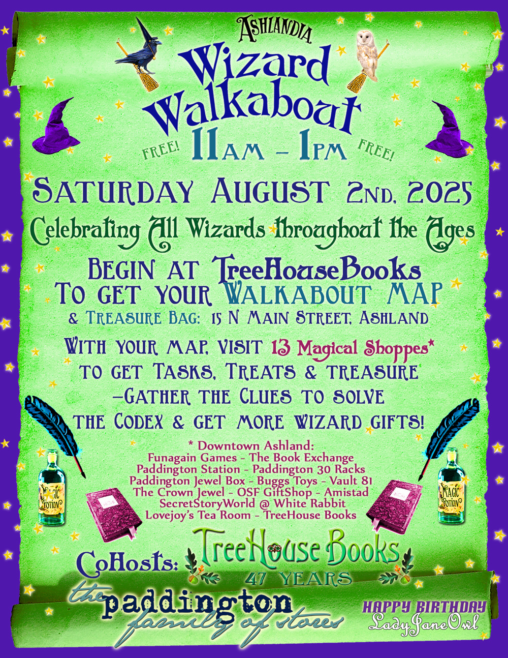 Wizard Walkabout 2025!