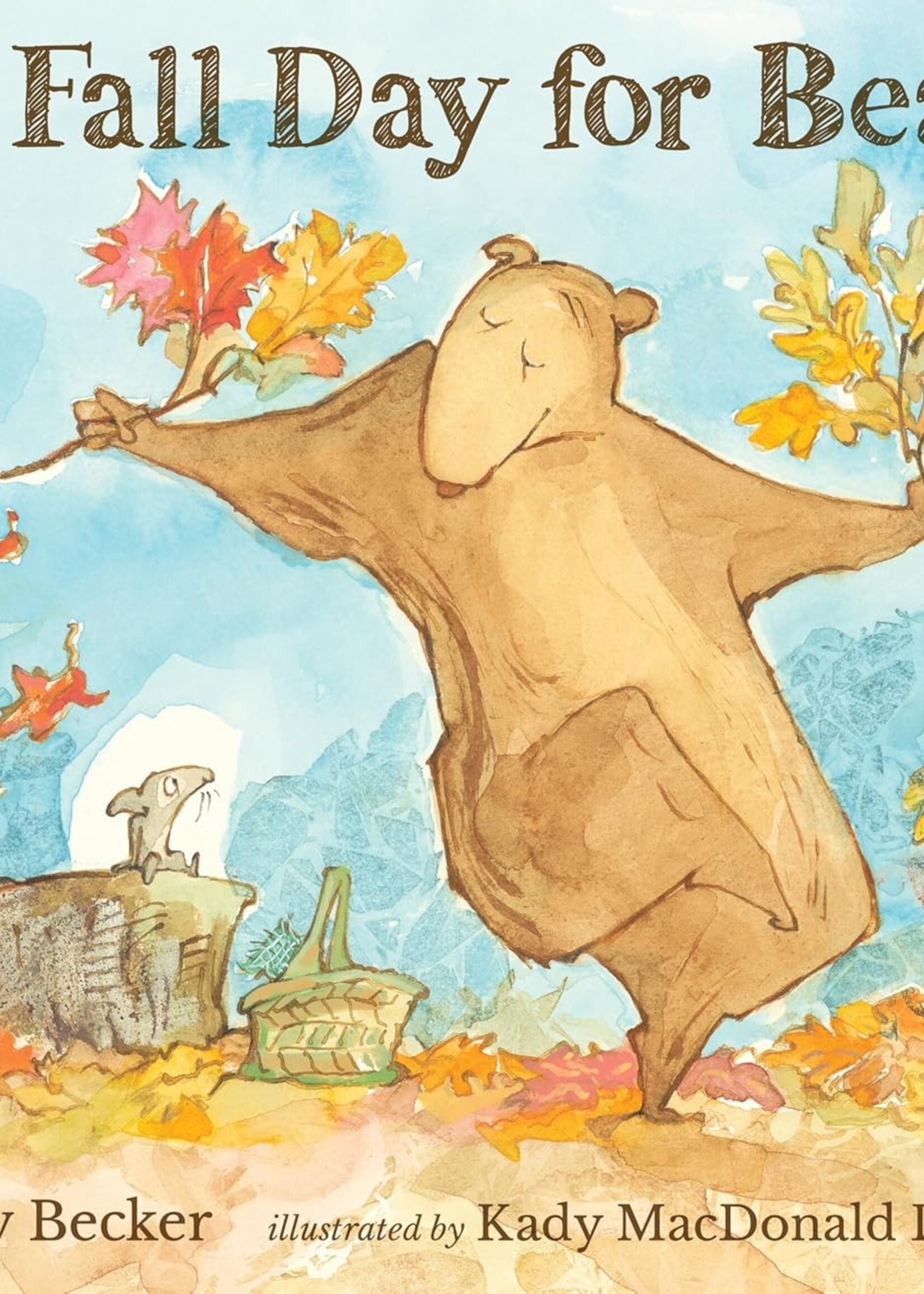 Bear and Mouse, A Fall Day for Bear - Hardcover