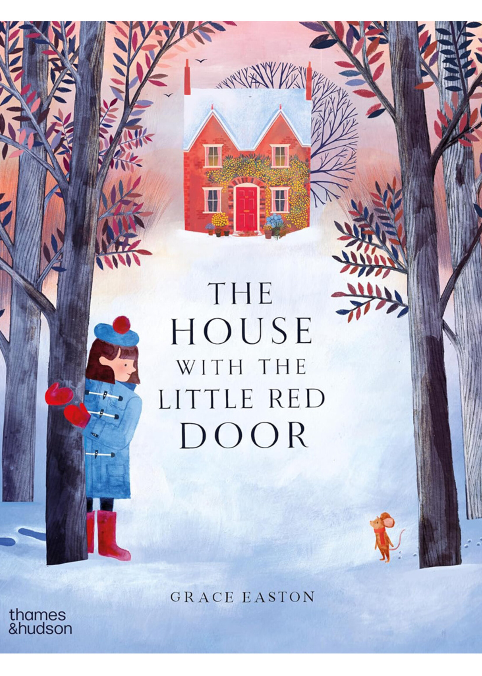 The House with the Little Red Door w/Flaps - Hardcover