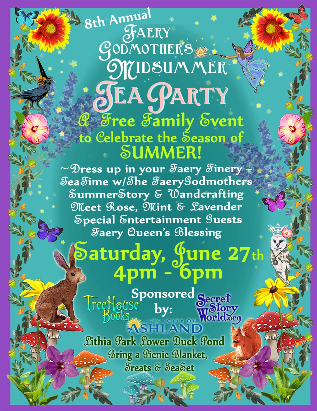 FaeryGodmother's Midsummer Tea Party 2026