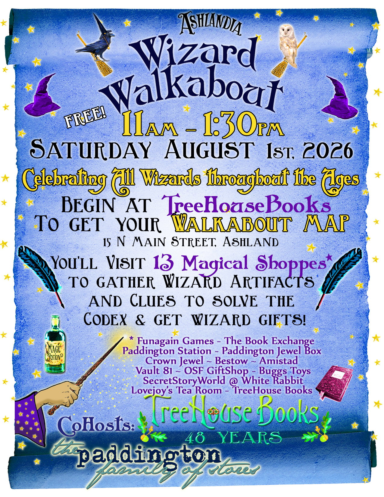 Wizard Walkabout 2026!