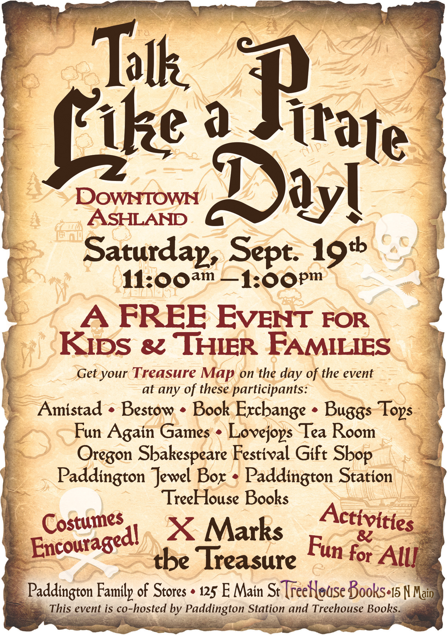 Talk Like A Pirate Day - Ashland Oregon