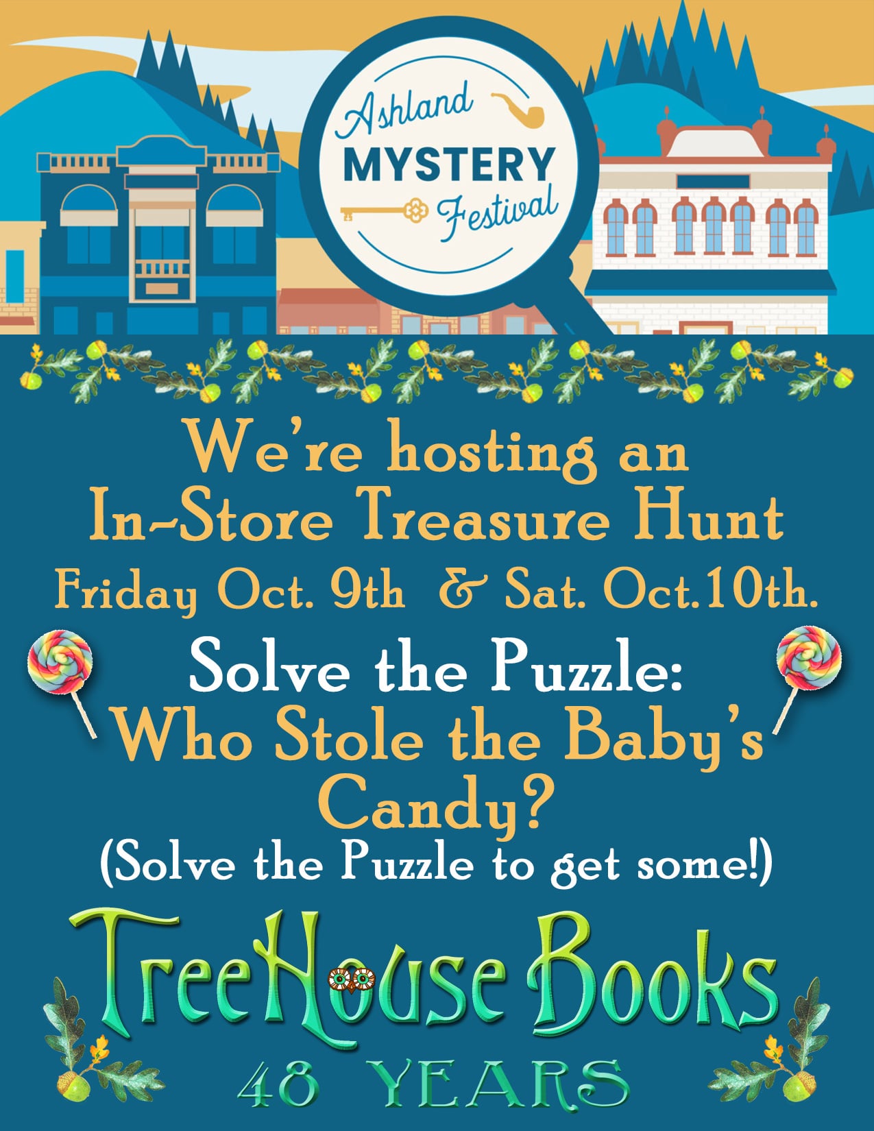 Ashland Mystery Festival TreeHouse Challenge