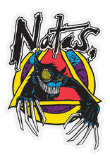 Santa Cruz Stickers Santa Cruz Skateboards Santa Cruz 3 Natas Evil Cat 